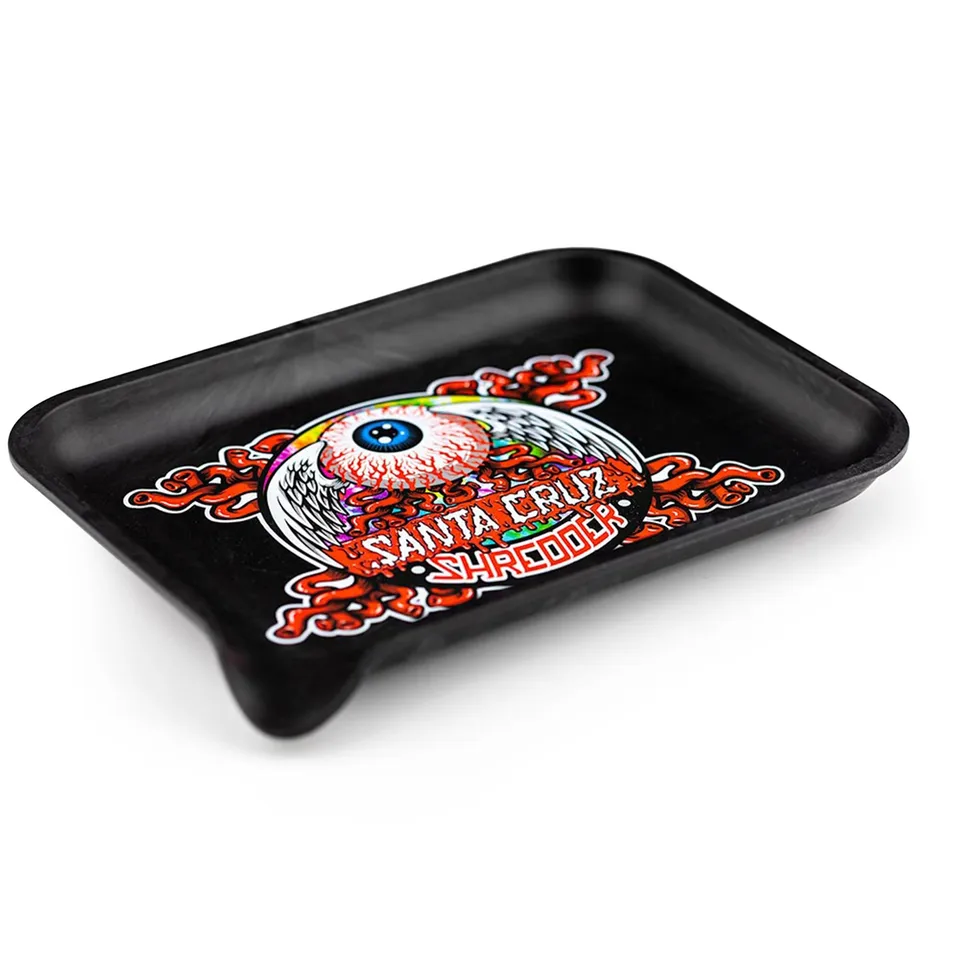 santa-cruz-shredder-hemp-flying-eyeball-drehtablett-small-schwarz image 1