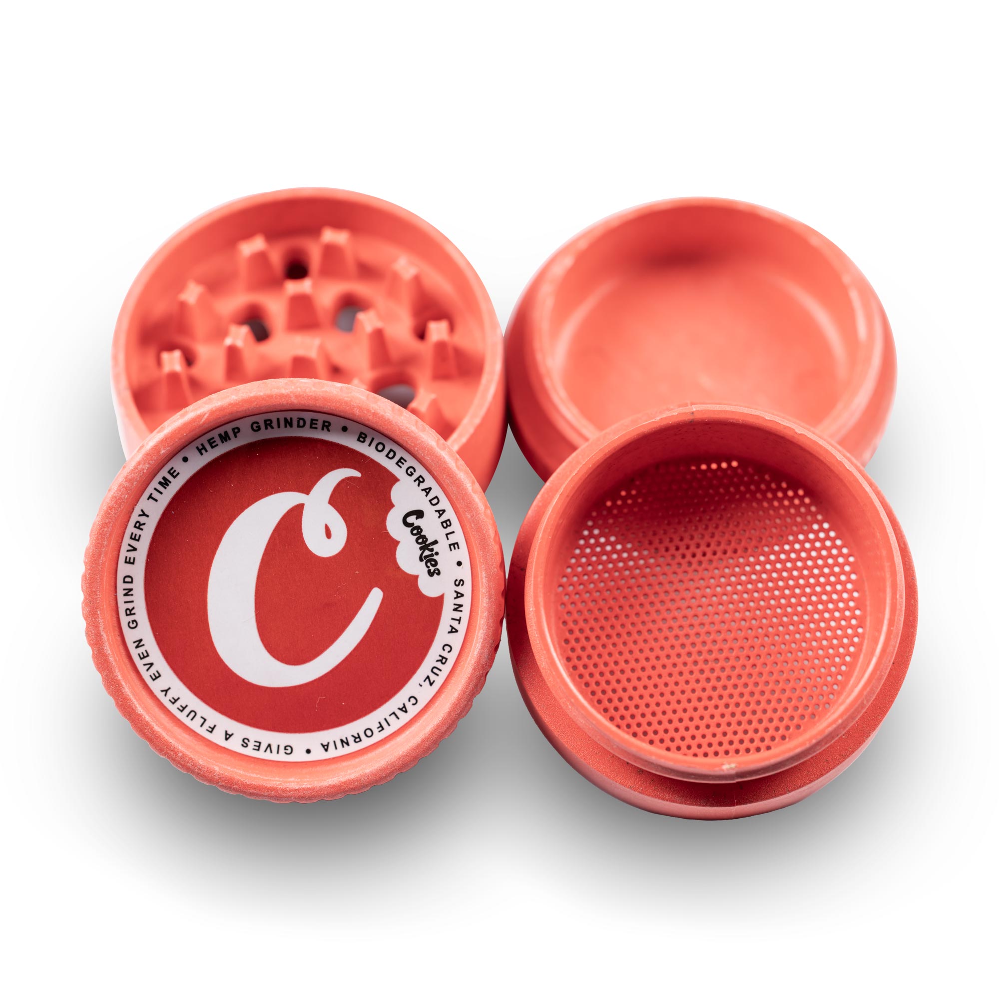santa-cruz-shredder-hemp-cookies-grinder-4-teilig-blue-cookies image 4