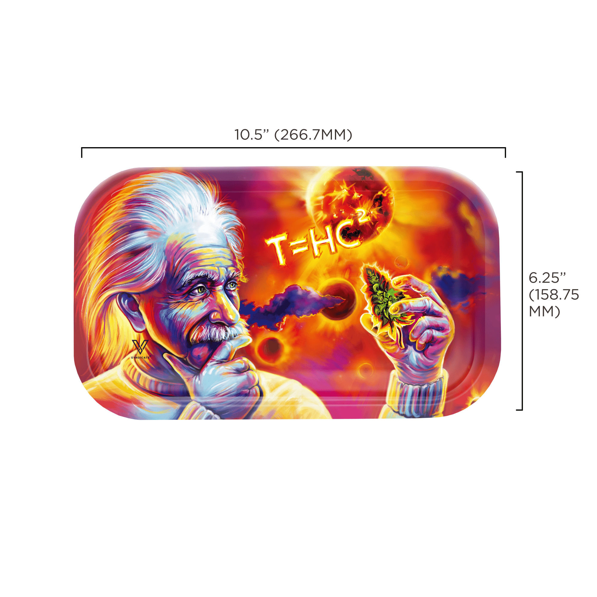v-syndicate-metal-rollin-tray-t-hc2-einstein-drehtablett image 5