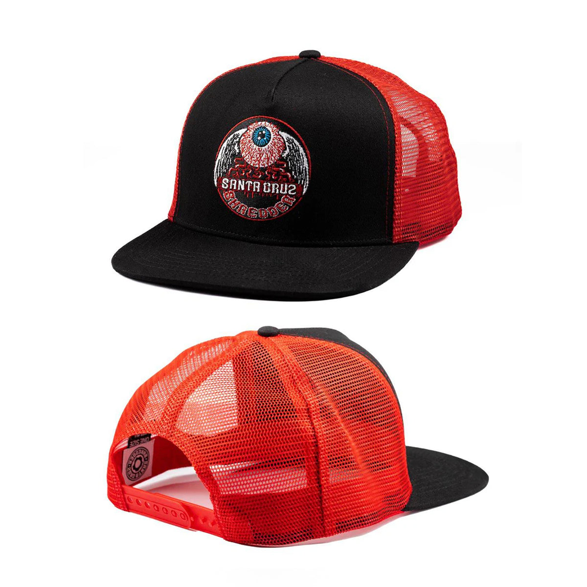 santa-cruz-shredder-flying-eyeball-cap-basecap-logo image 1