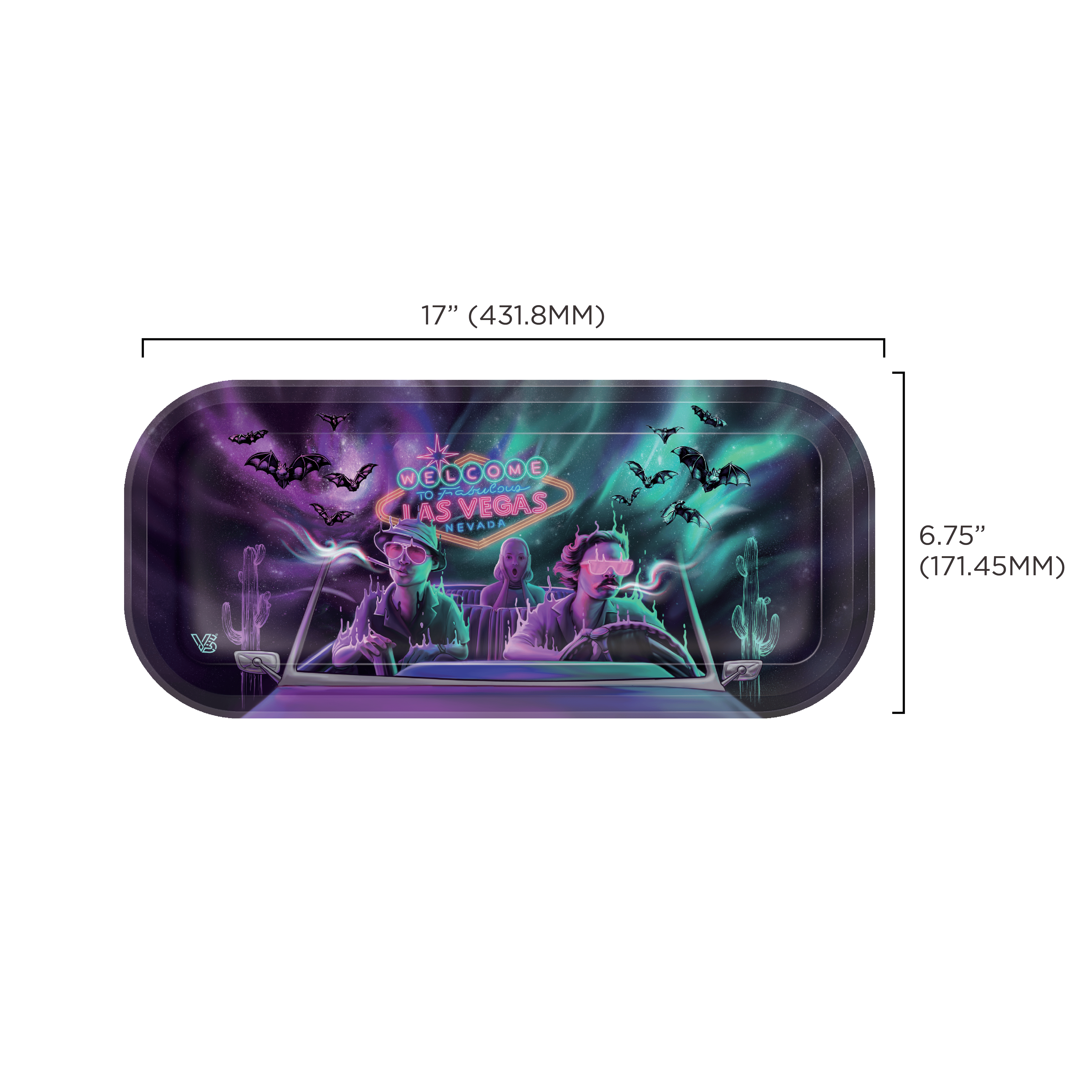 v-syndicate-roll-n-go-bat-country-drehtablett-medium-magnetdeckel image 8