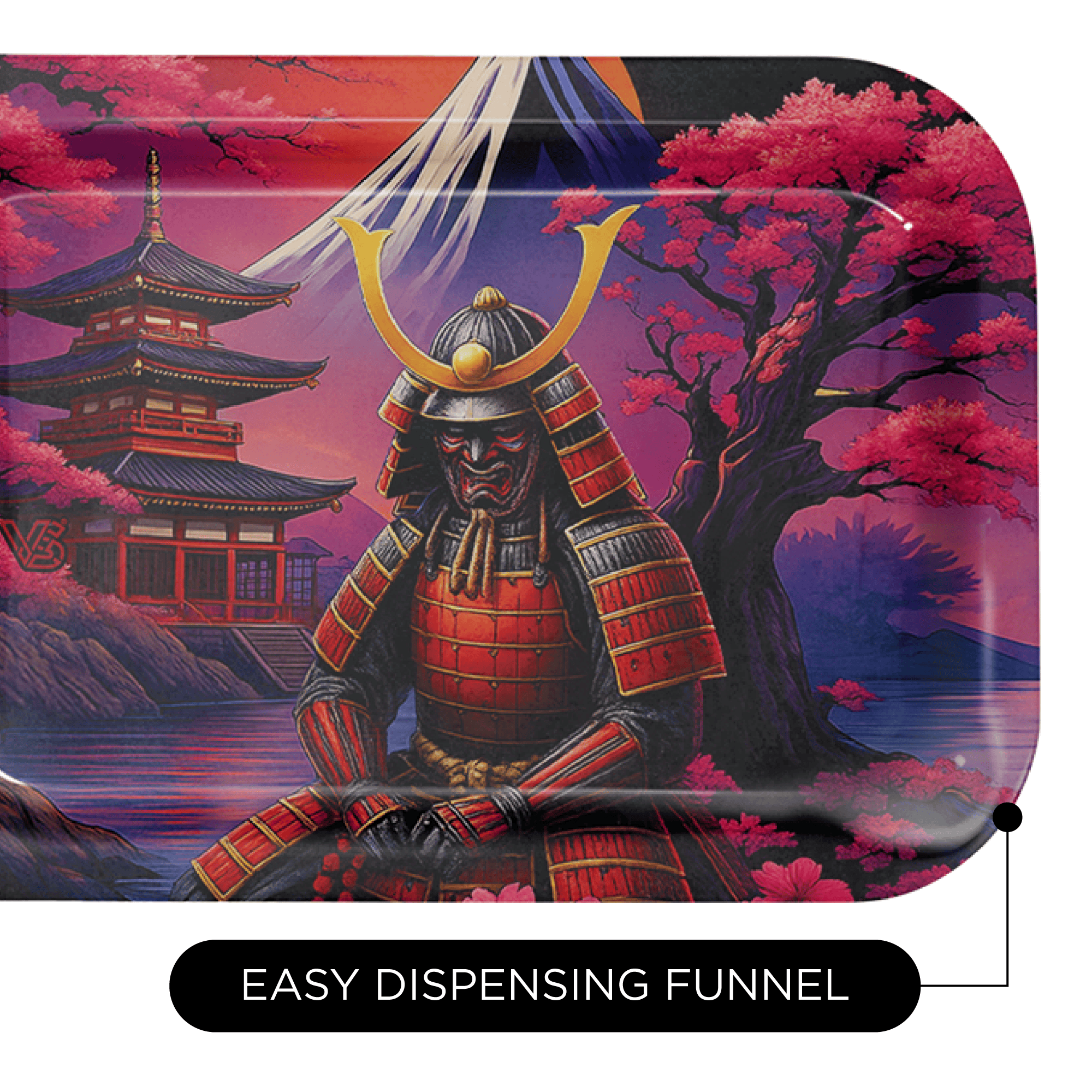 v-syndicate-duotray-shogun-rolling-tray-metall-2-in-1 image 5