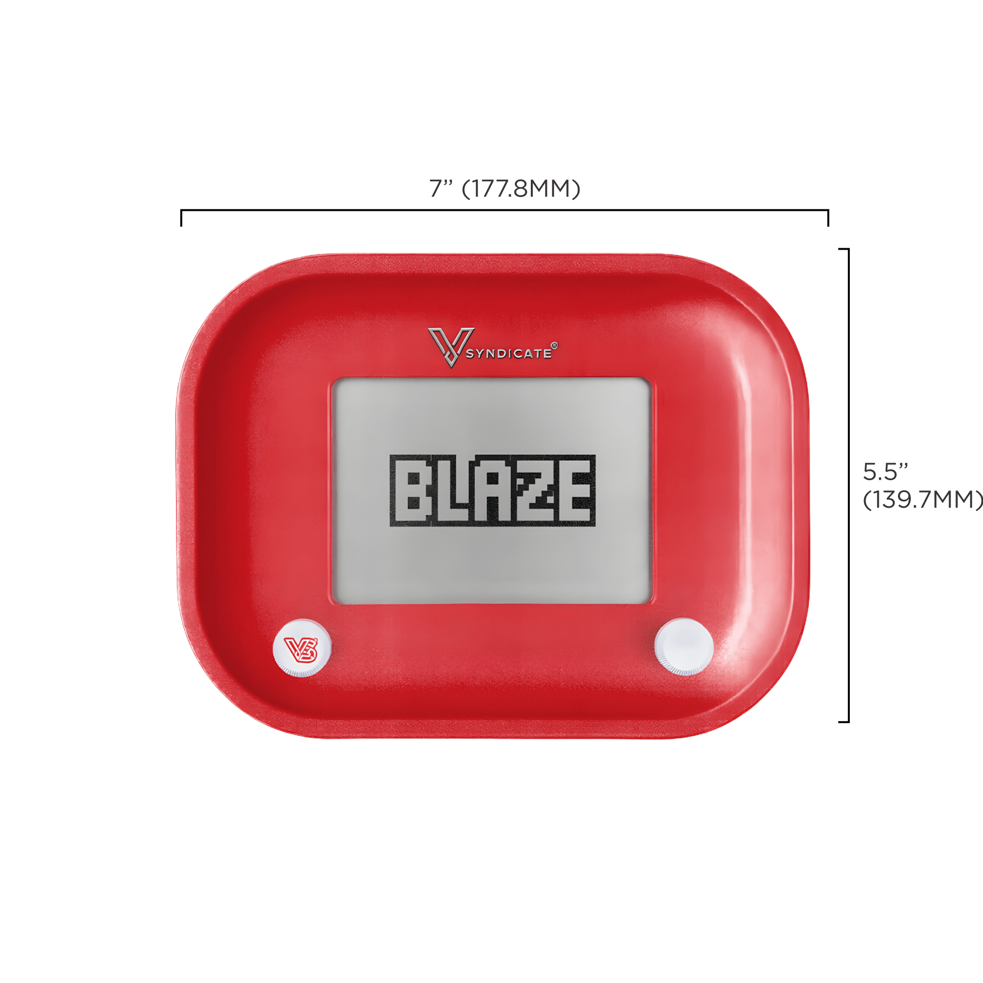 v-syndicate-metal-rollin-tray-etch-a-sesh-drehtablett-small-metall image 2