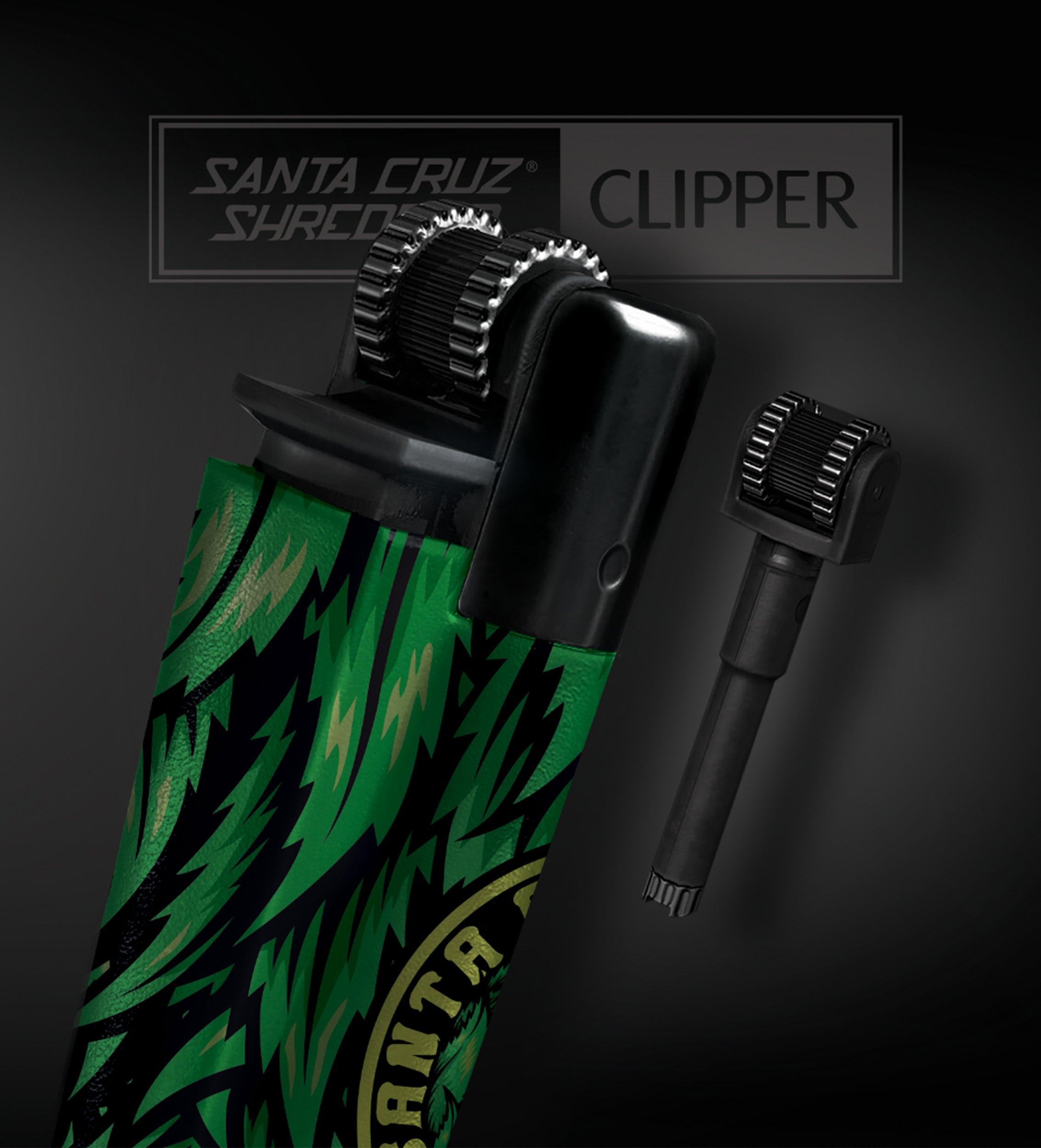 santa-cruz-shredder-clipper-feuerzeug-santa-cruz-shredder image 1