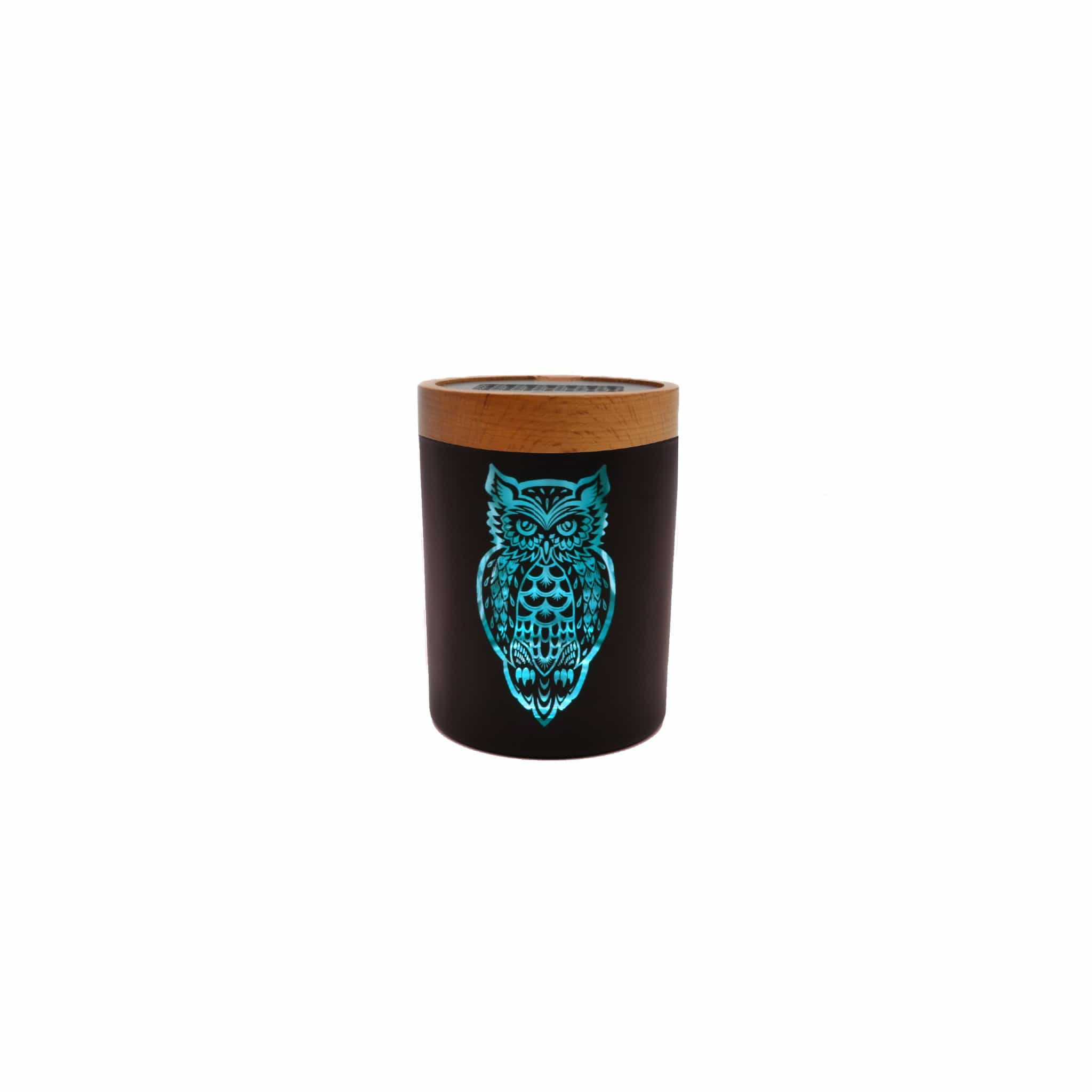 v-syndicate-solestash-owllusion-turquoise-grinderbox-small-luftdicht image 3