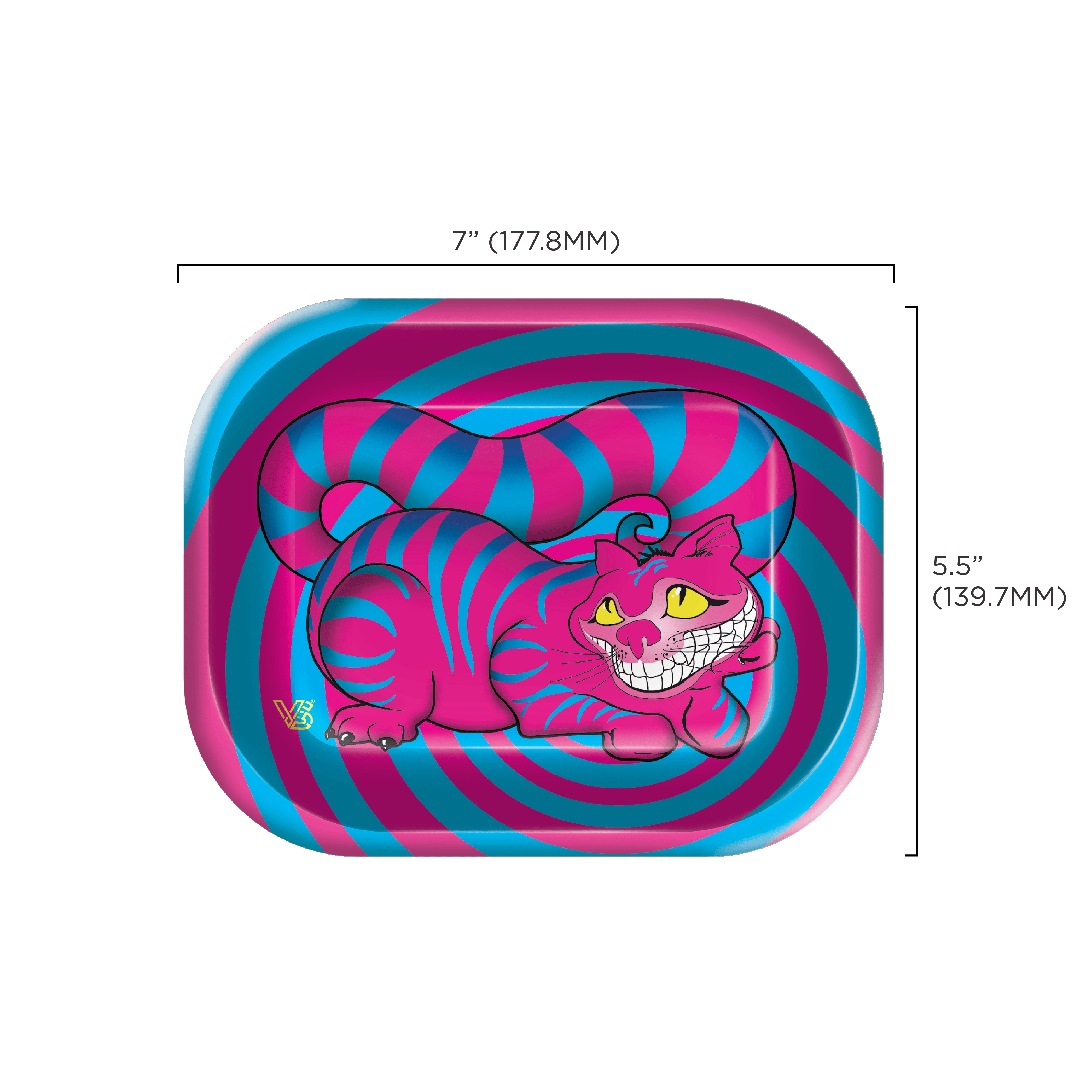 v-syndicate-roll-n-go-seshigher-cat-3d-rolling-tray-mit-magnetdeckel image 5