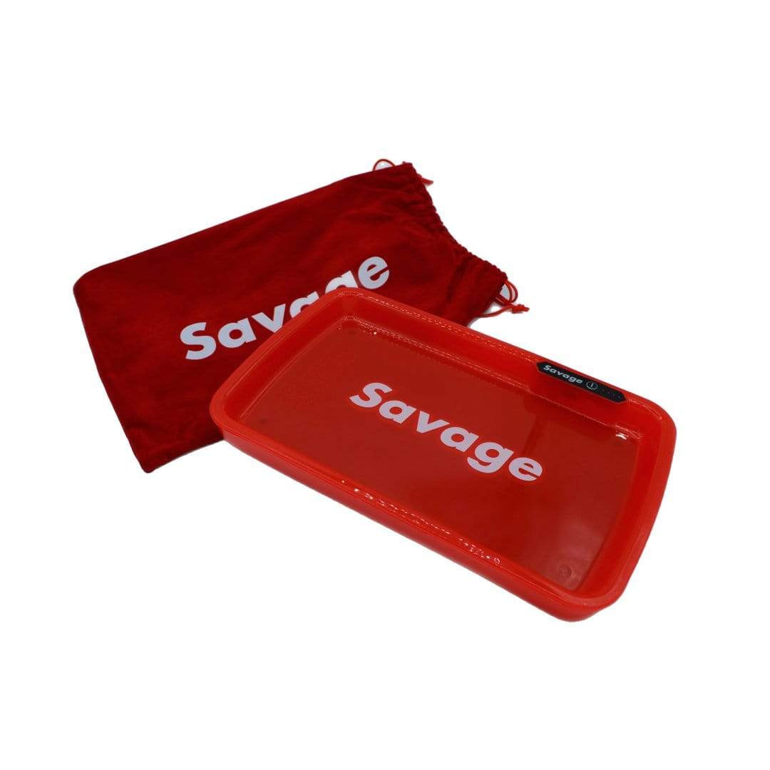 v-syndicate-savage-glow-tray-led-drehtablett-schwarz-aufladbar image 4