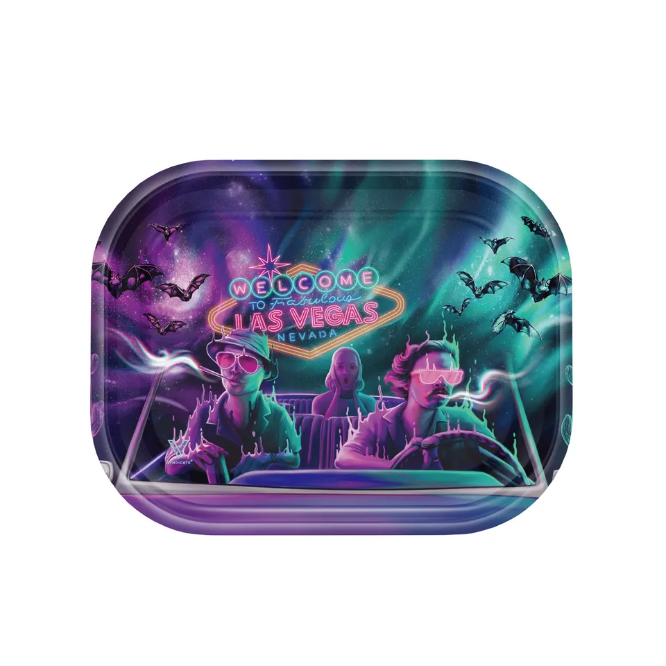 v-syndicate-metal-rollin-tray-bat-country-drehtablett-small image 1
