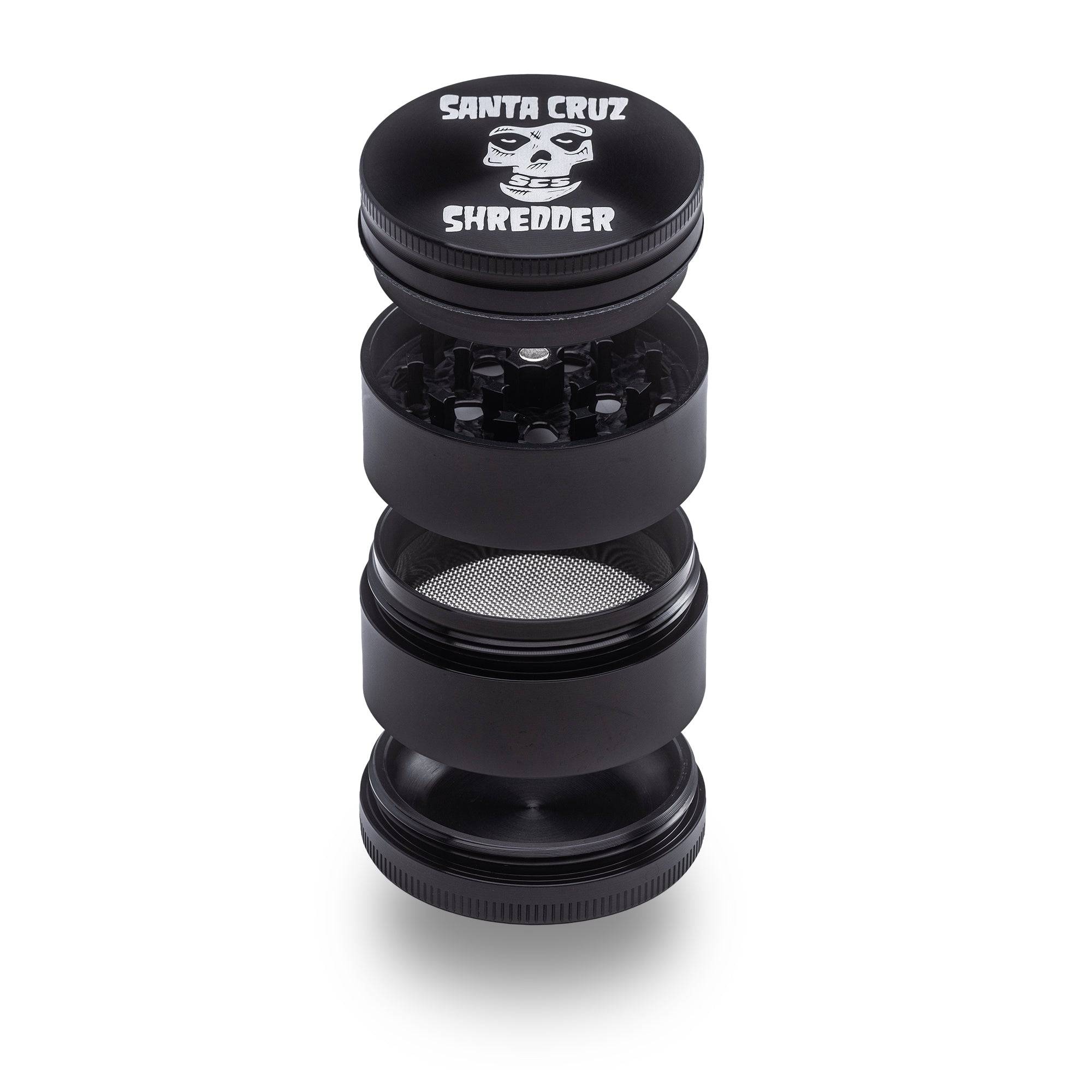 santa-cruz-shredder-skull-grinder-schwarz-medium-4-teilig image 1