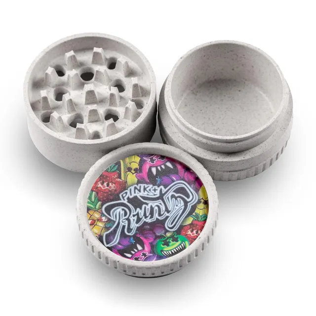 santa-cruz-shredder-hemp-pink-runtz-grinder-3-teilig-schwarz image 1