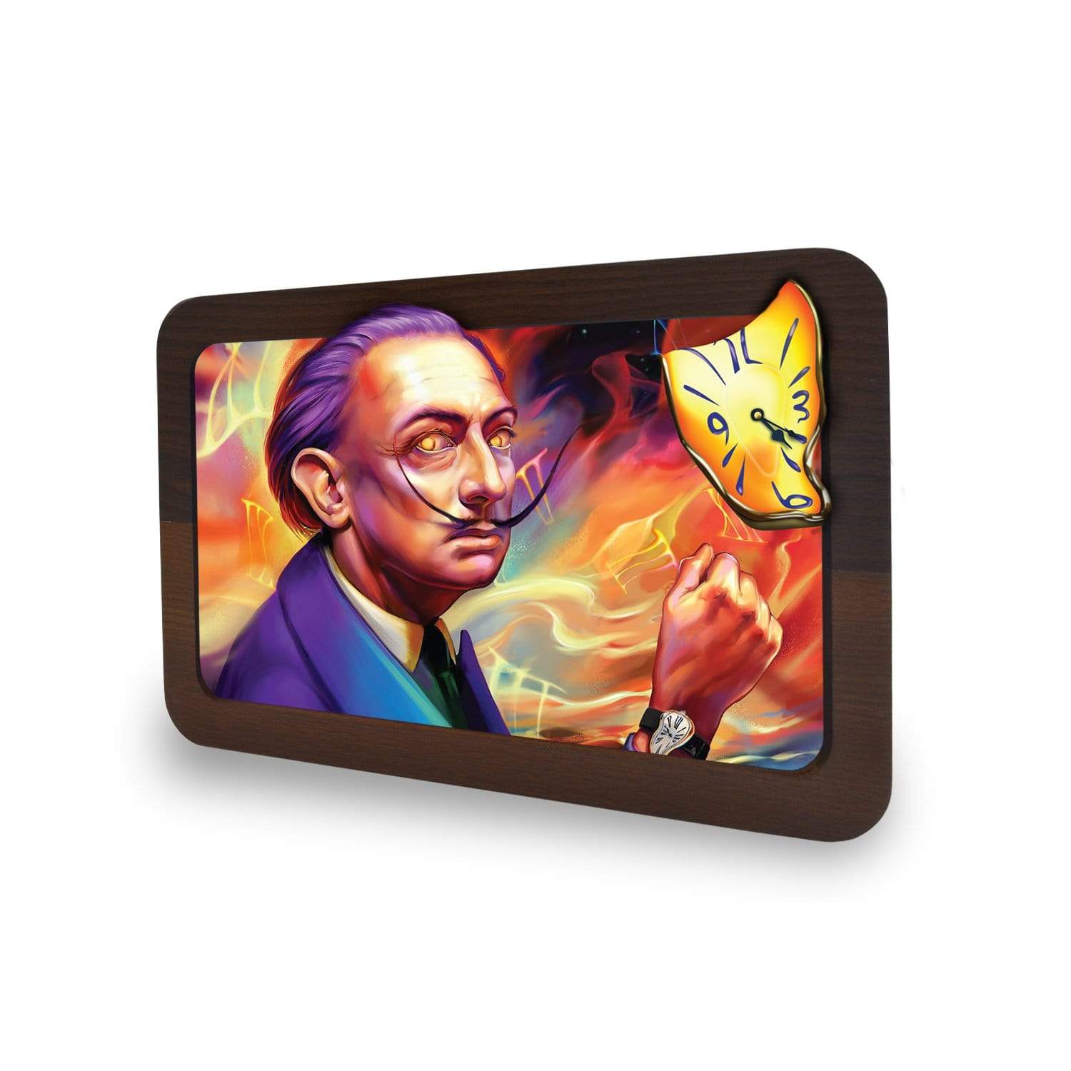 v-syndicate-3d-hd-wood-tray-dalirious-drehtablett-klein-holz-3d image 2