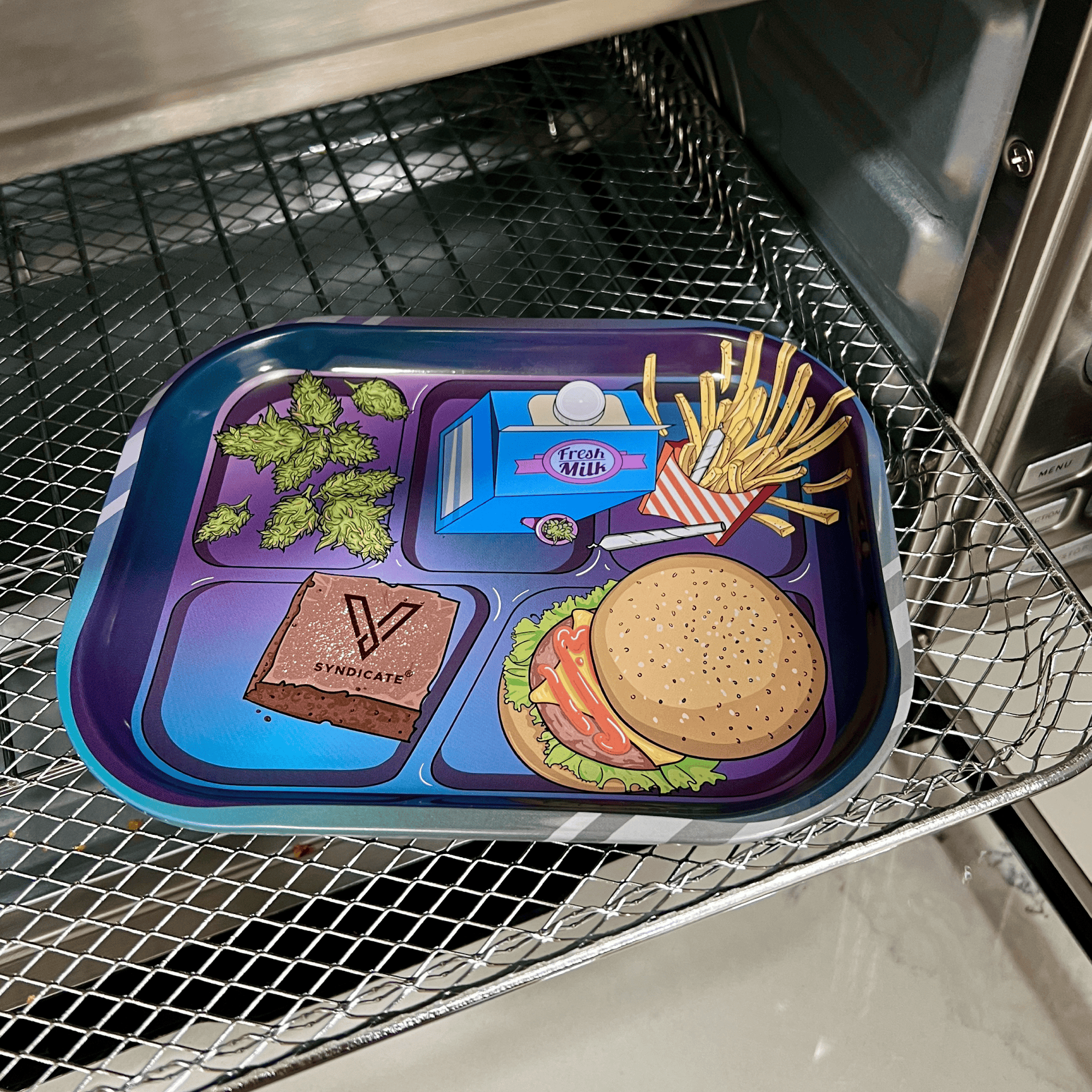 v-syndicate-metal-rollin-tray-monkey-business-drehtablett-small image 5