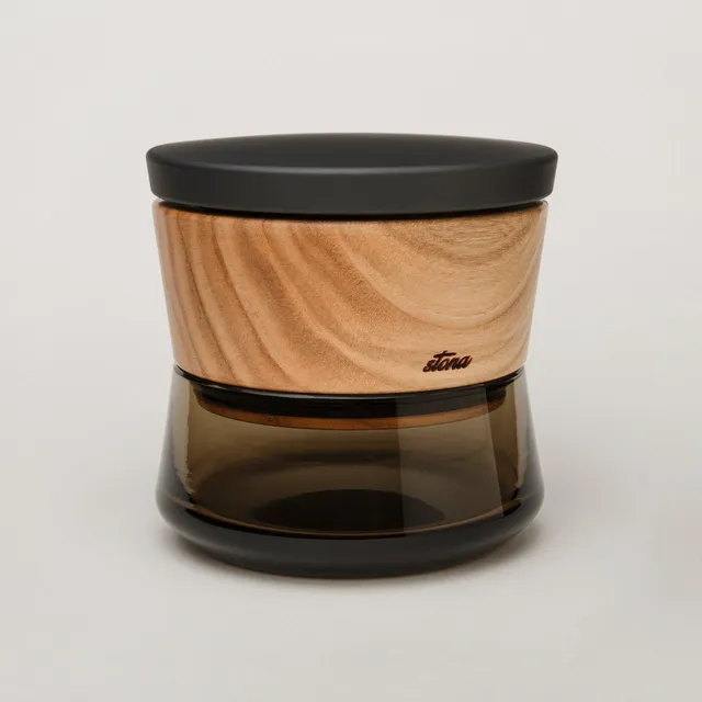 stona-grinder-golden-cherry-holzgrinder-champagner image 1
