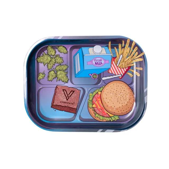 v-syndicate-metal-rollin-tray-munch-time-drehtablett-medium image 1