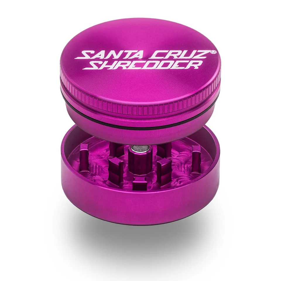 santa-cruz-shredder-aluminum-grinder-2-teilig-klein-pink image 1