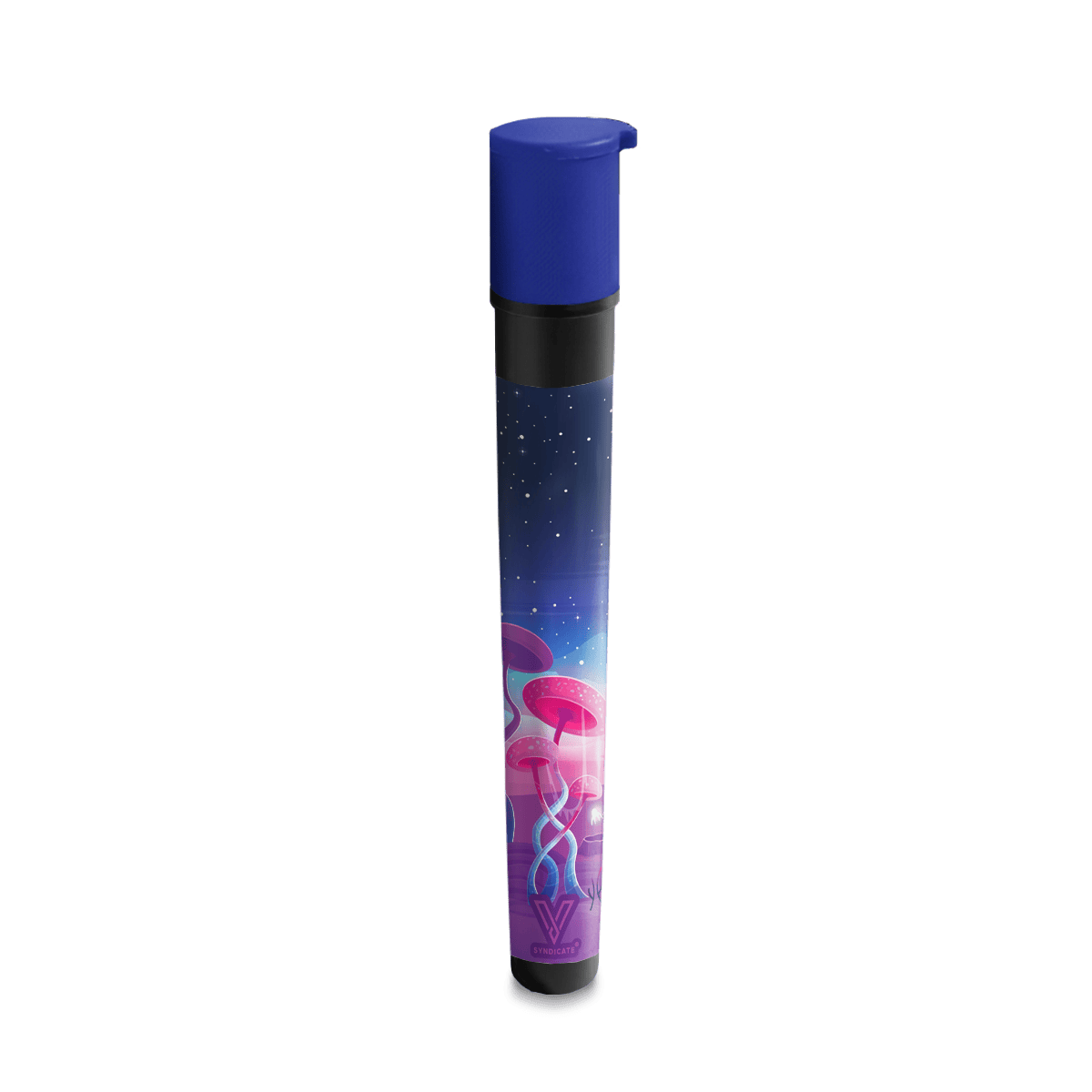 v-syndicate-stash-cap-space-mushroom-joint-h-lle-tube image 1