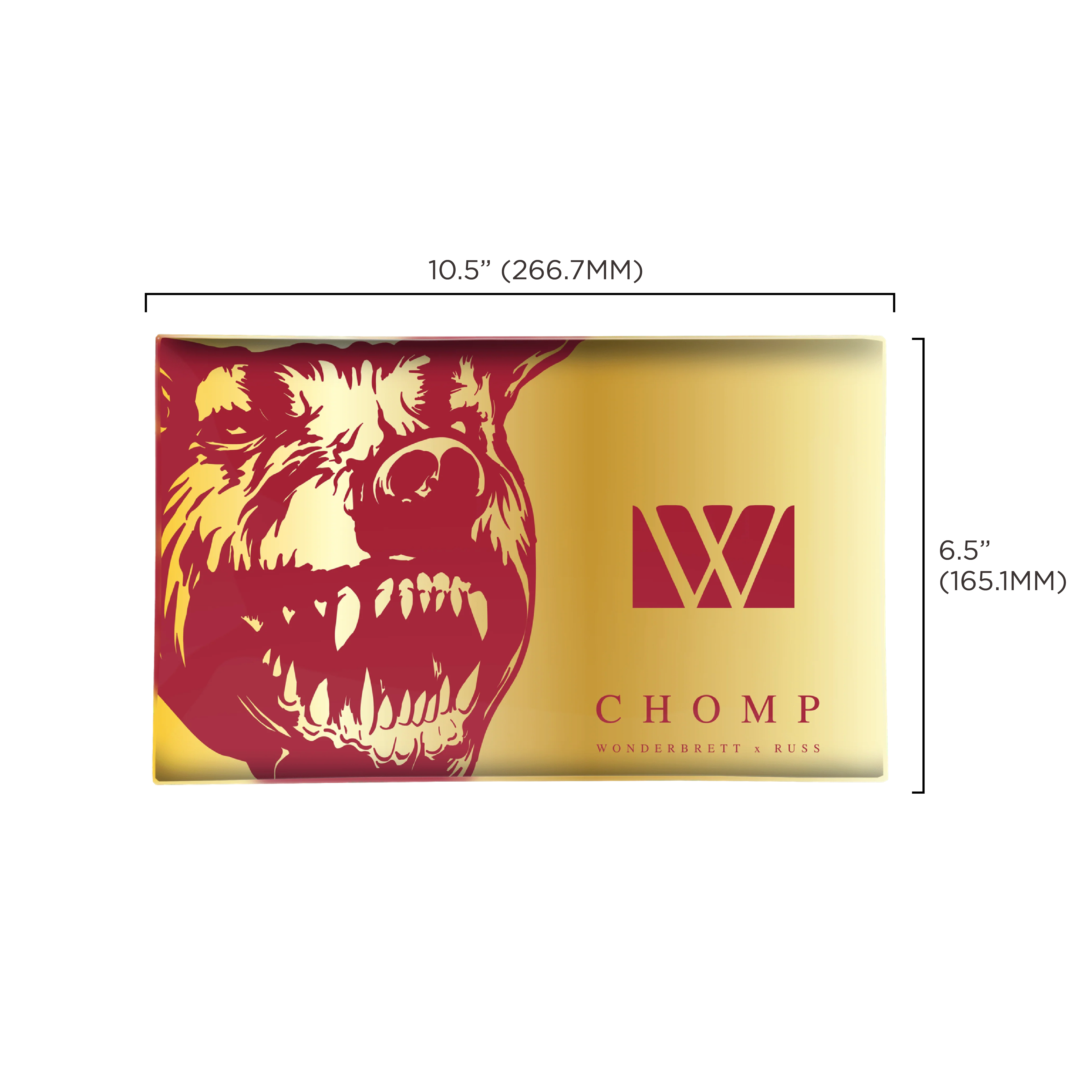 v-syndicate-glass-rollin-tray-wonderbrett-x-russ-maroon-glas image 6