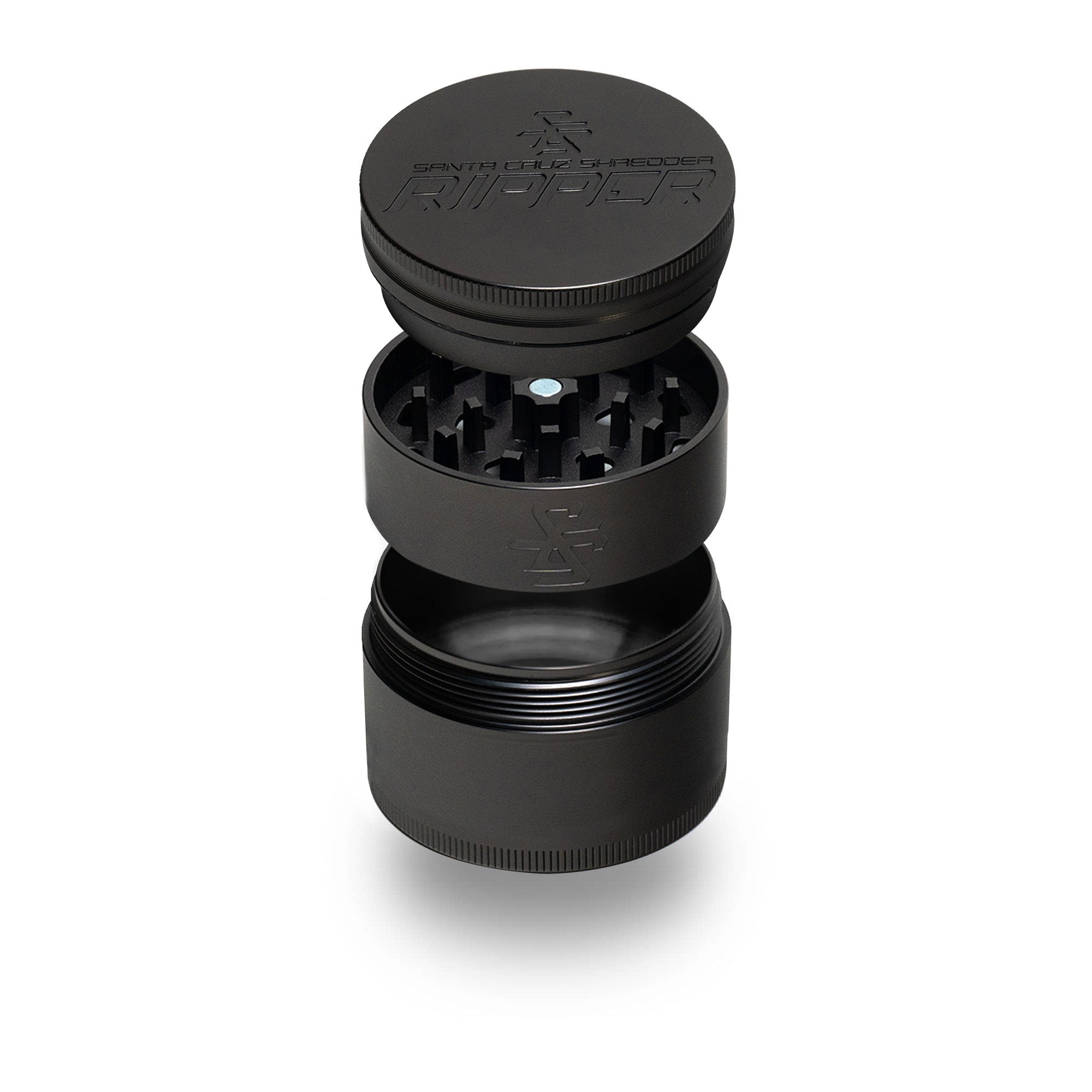 santa-cruz-shredder-ripper-grinder-3-tlg-onyx-black-53mm image 3