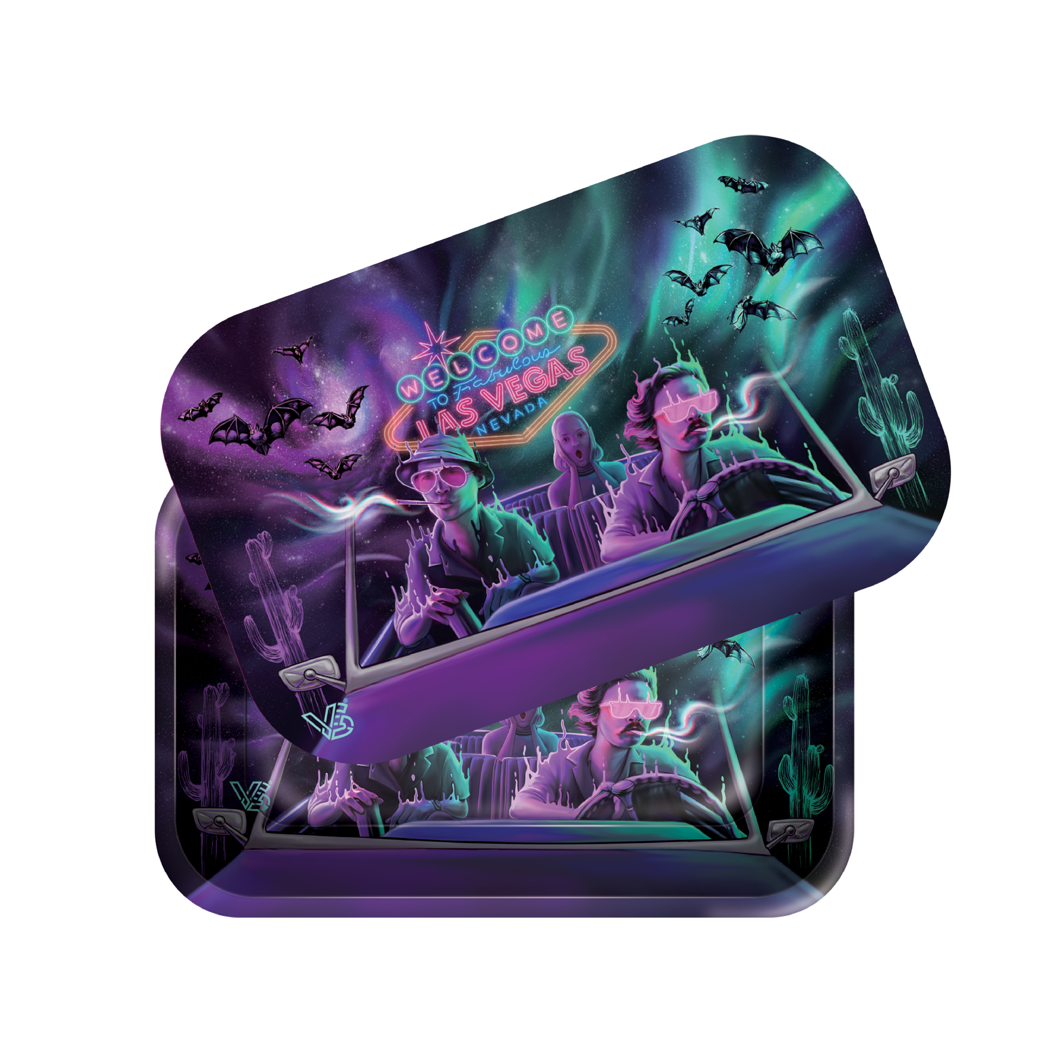 v-syndicate-roll-n-go-bat-country-drehtablett-medium-magnetdeckel image 4