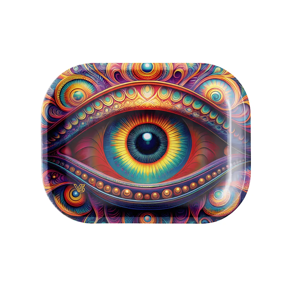 v-syndicate-metal-rollin-tray-eye-drehtablett-small image 1