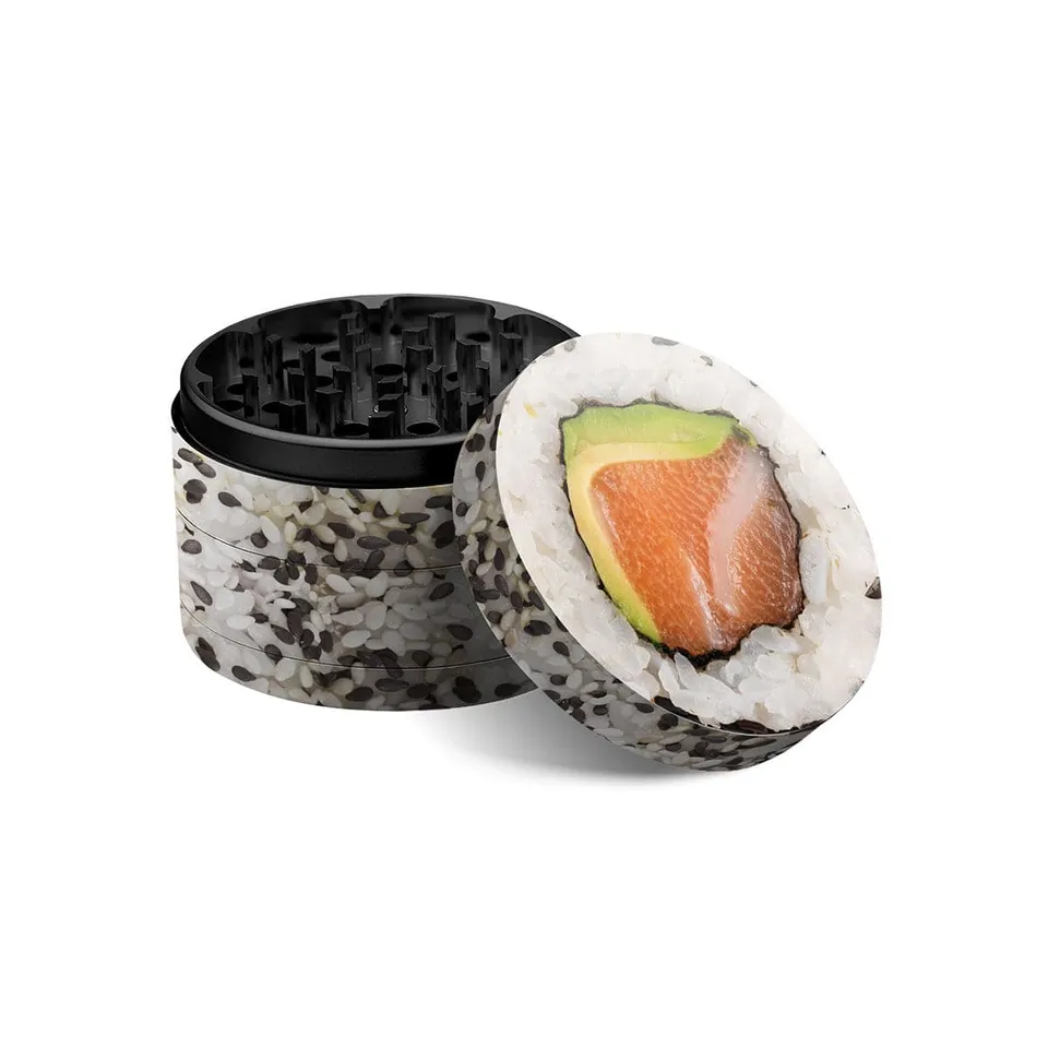 v-syndicate-dine-in-sesame-sushi-grinder-4-teilig-metall-mit-sieb image 1