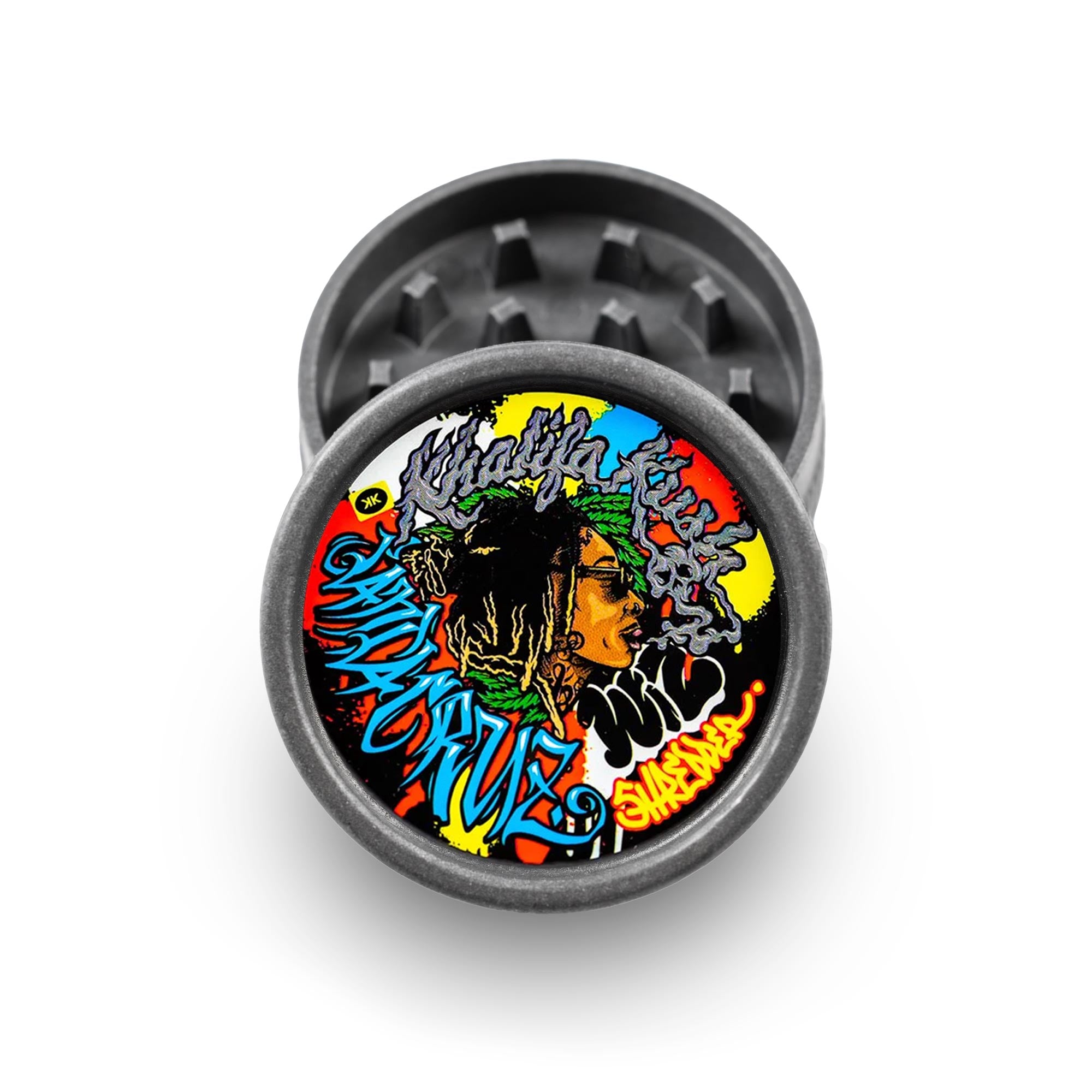 santa-cruz-shredder-hemp-khalifa-kush-grinder-2-tlg-schwarz image 1