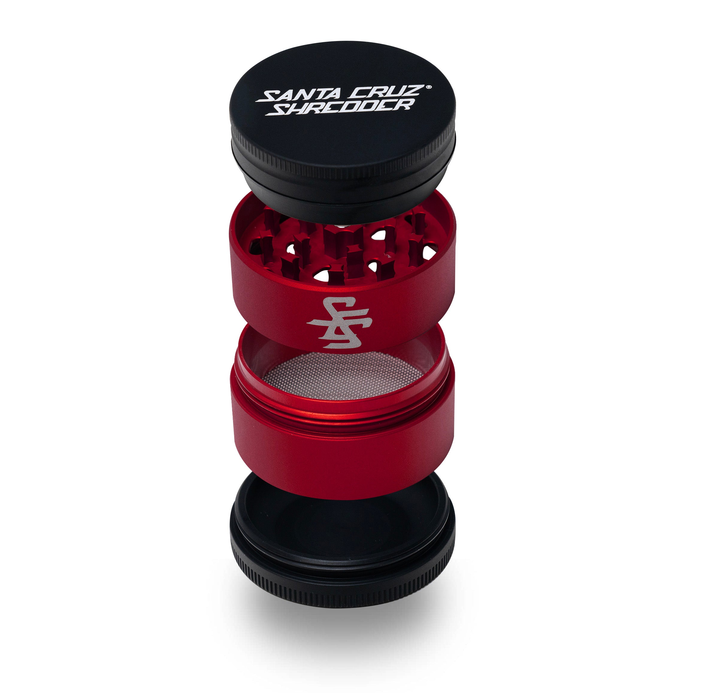 santa-cruz-shredder-split-series-grinder-4-tlg-medium-rot image 1