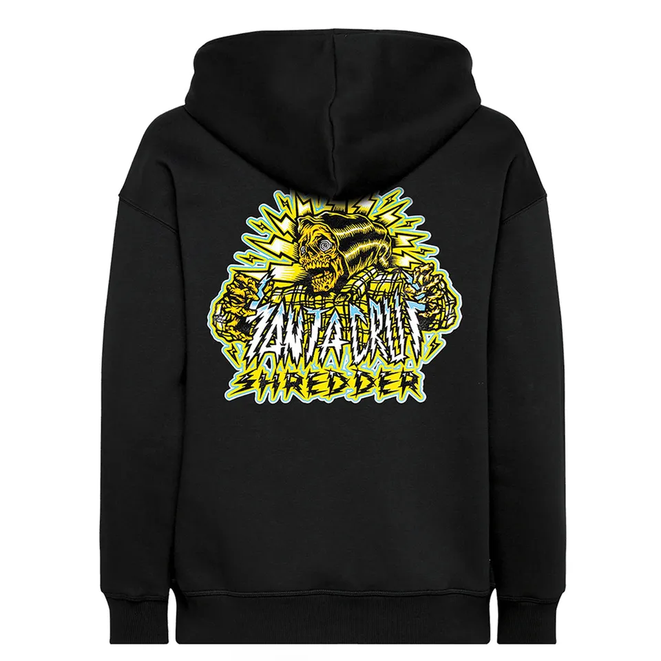 santa-cruz-shredder-shocker-skull-hoodie-schwarz-gr-l-baumwolle image 1