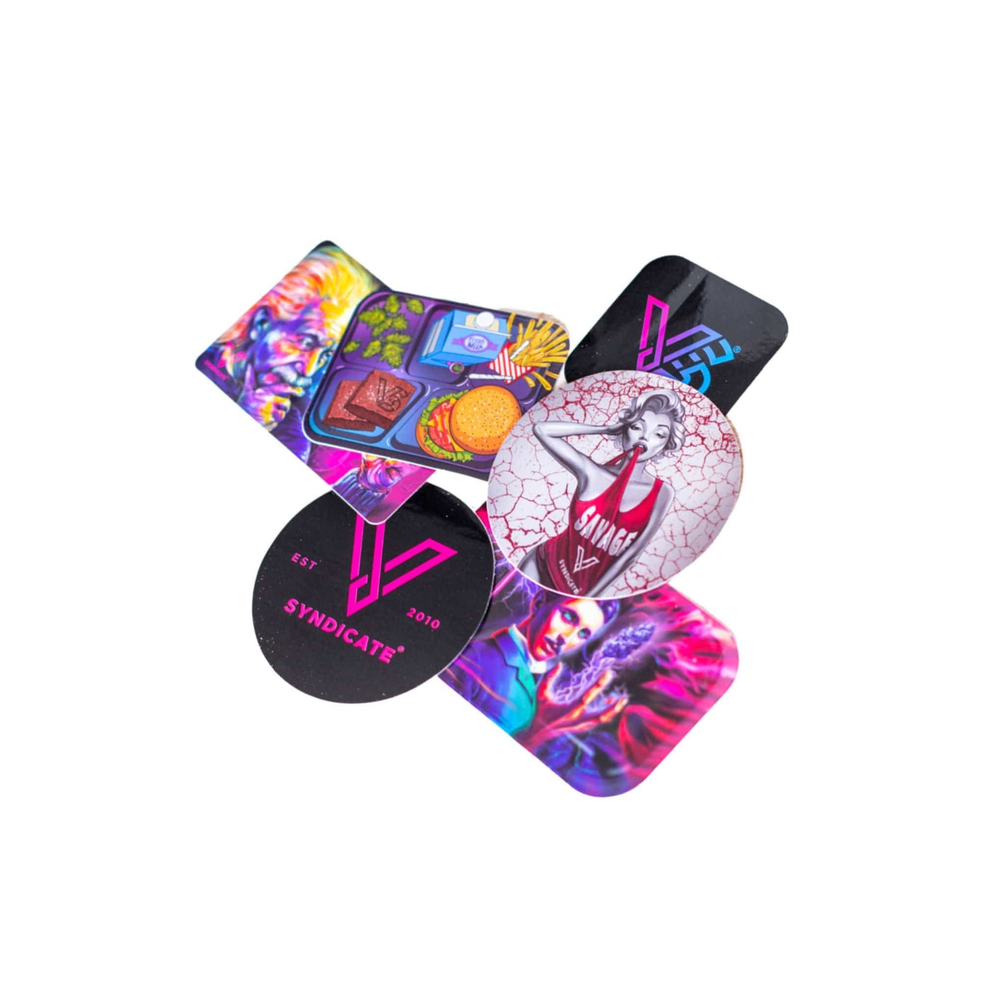 v-syndicate-slikks-sticker-pack-aufkleber-set-5-teilig image 2