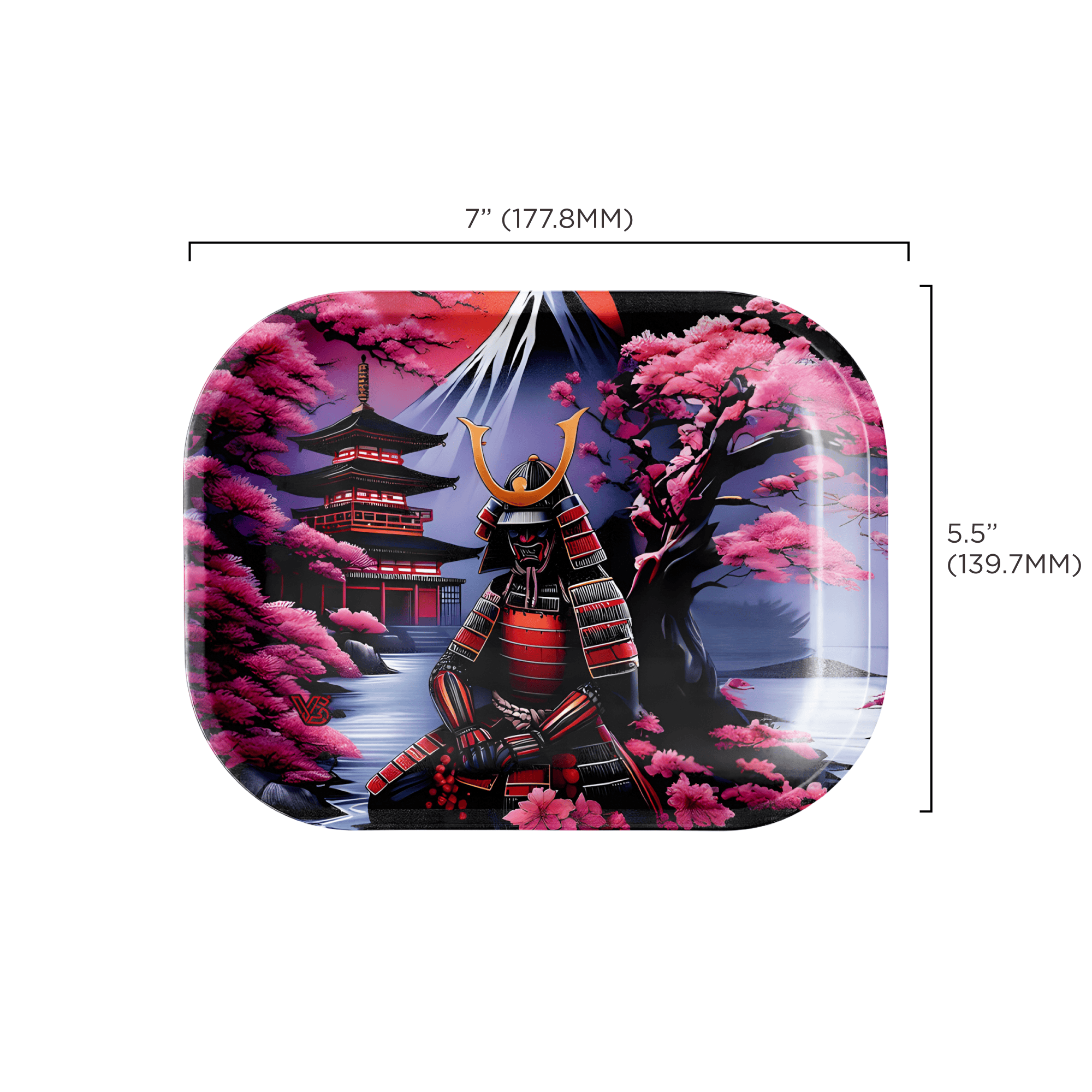 v-syndicate-metal-rollin-tray-shogun-drehtablett-small-metall image 2