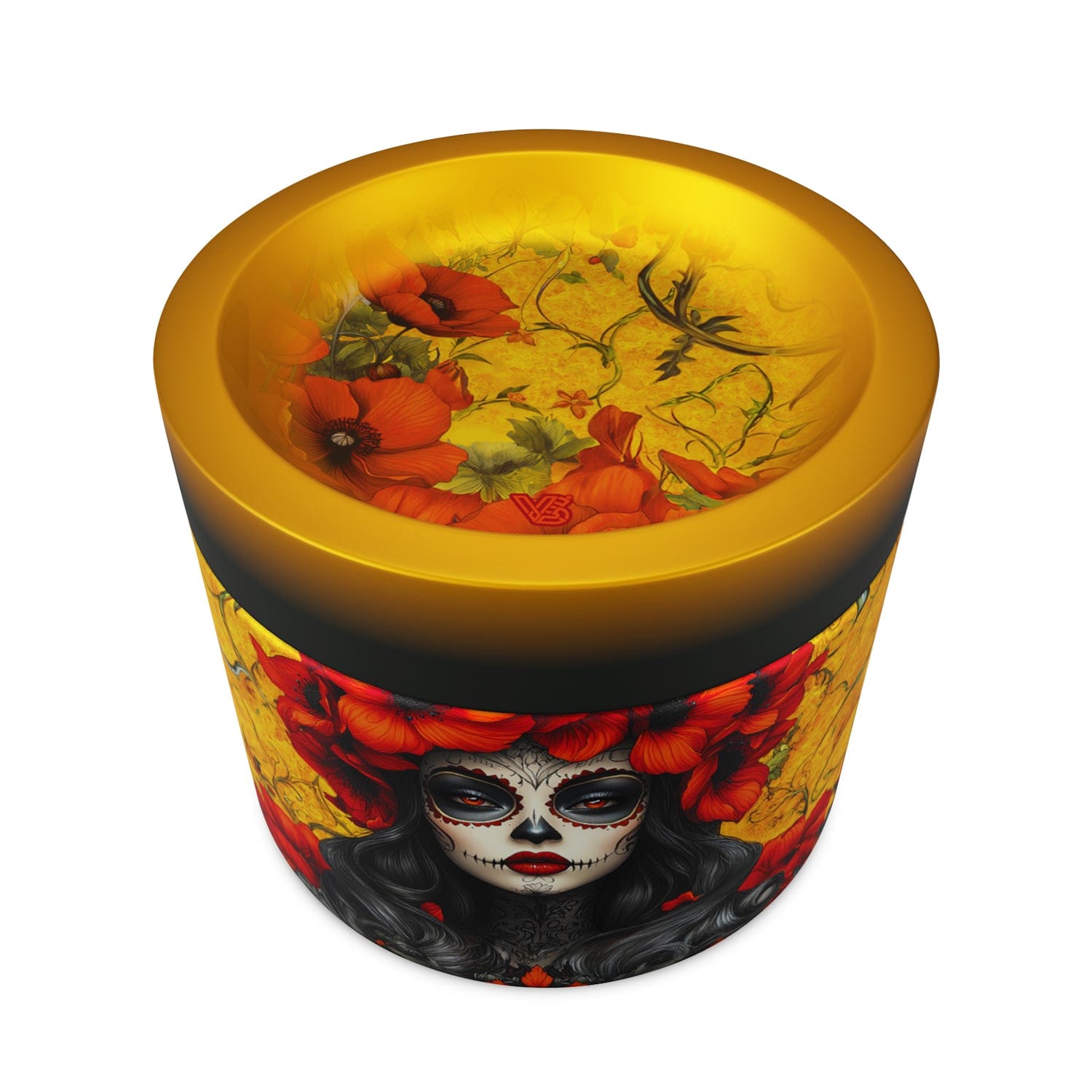 v-syndicate-syndicase-360-aufbewahrungsbox-calavera-mit-drehtablett image 2
