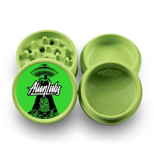 santa-cruz-shredder-hemp-alien-labs-grinder-4-teilig-limette image 1