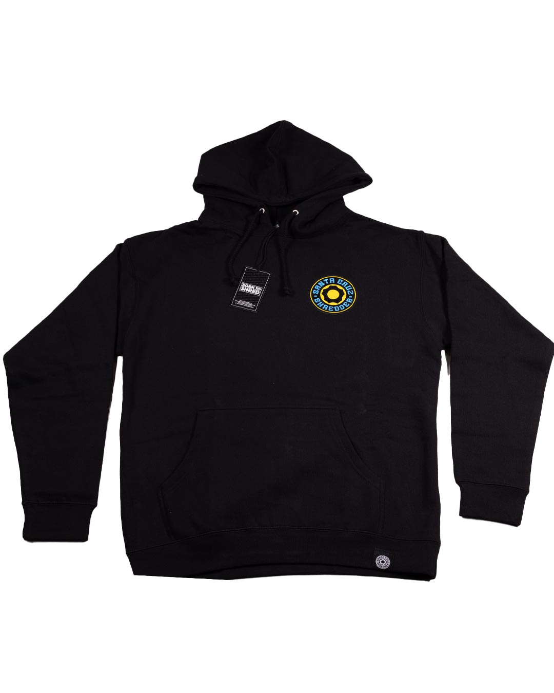 santa-cruz-shredder-shocker-skull-hoodie-schwarz-gr-l-baumwolle image 3