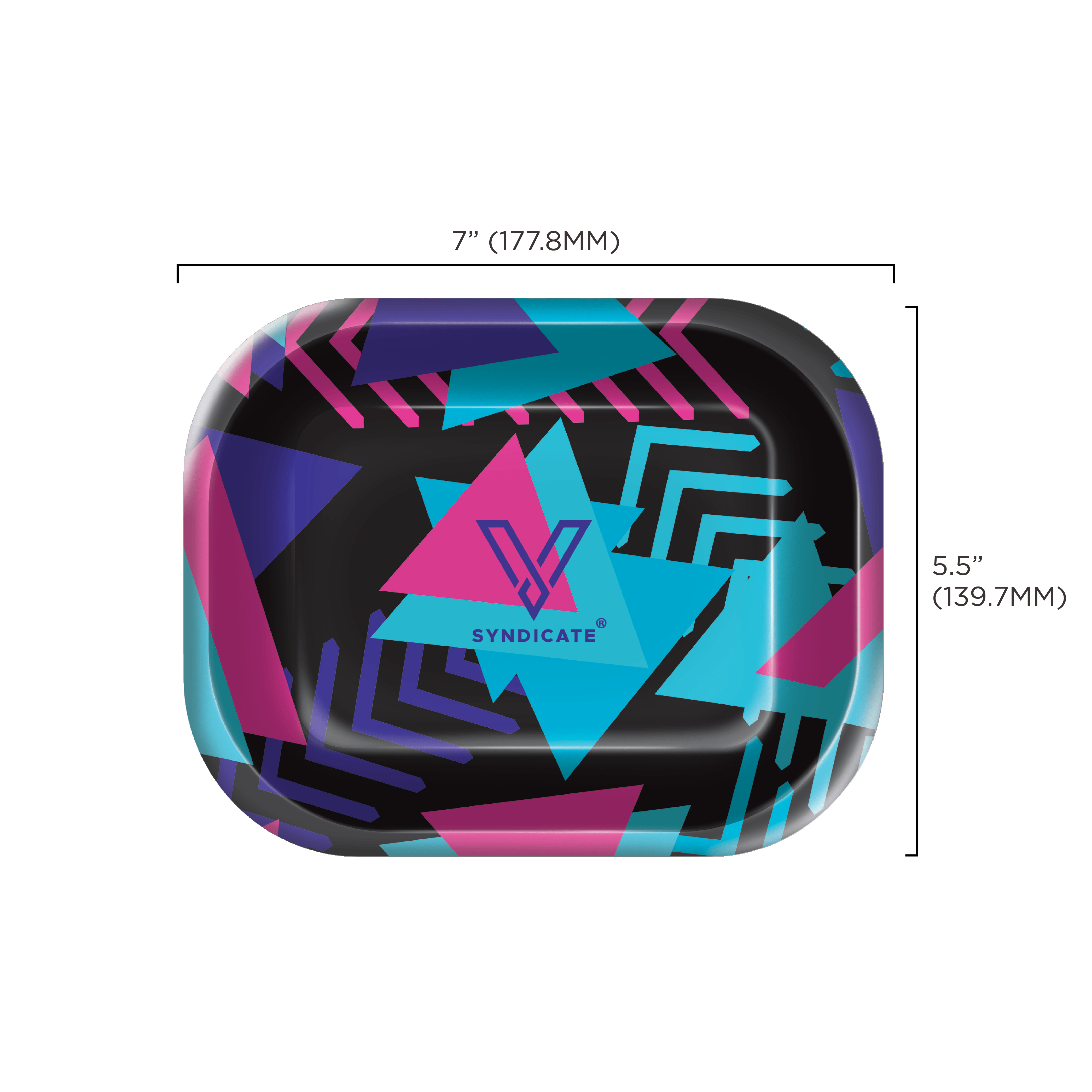 v-syndicate-roll-n-go-retro-3d-drehtablett-medium-mit-magnetdeckel image 5