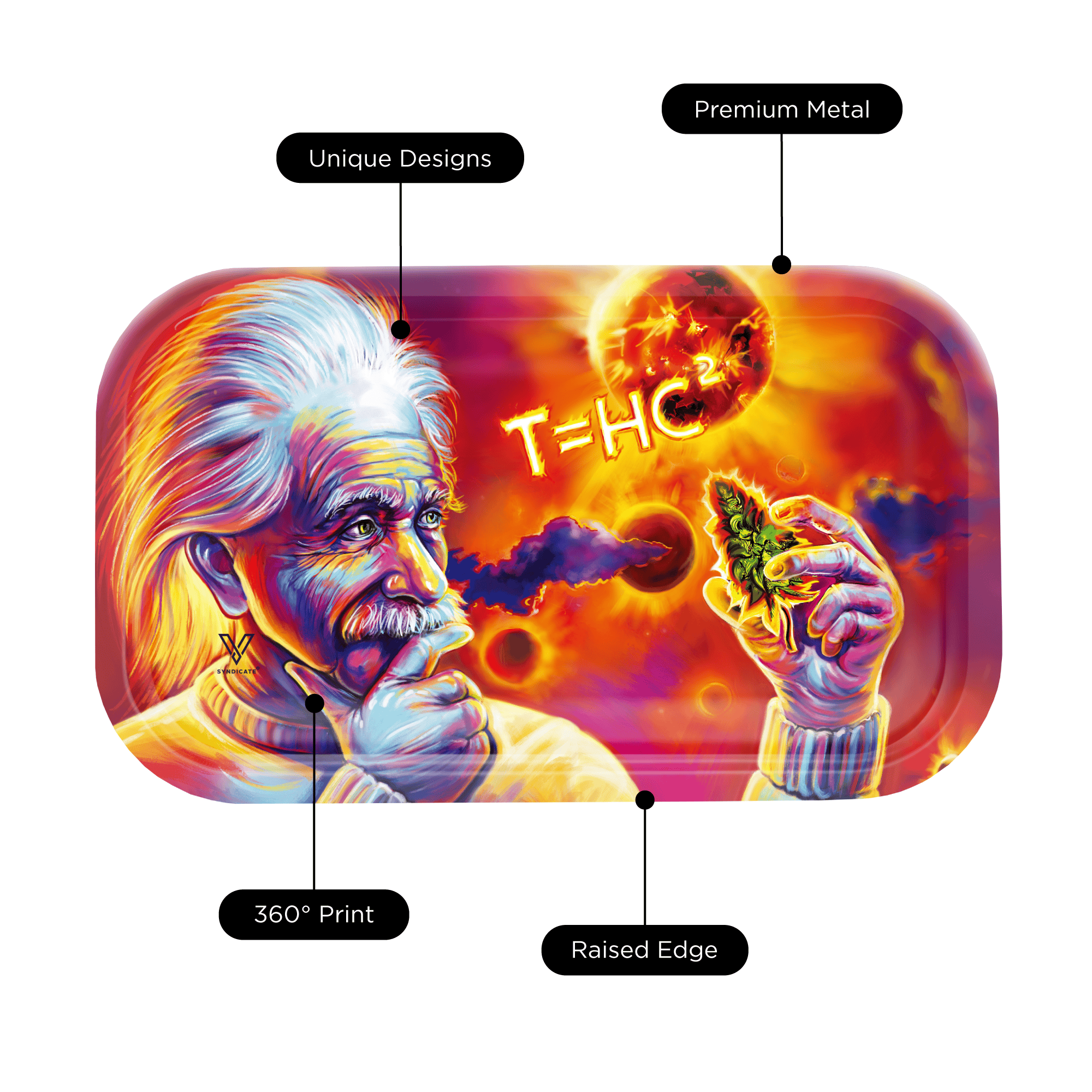 v-syndicate-metal-rollin-tray-t-hc2-einstein-drehtablett image 6
