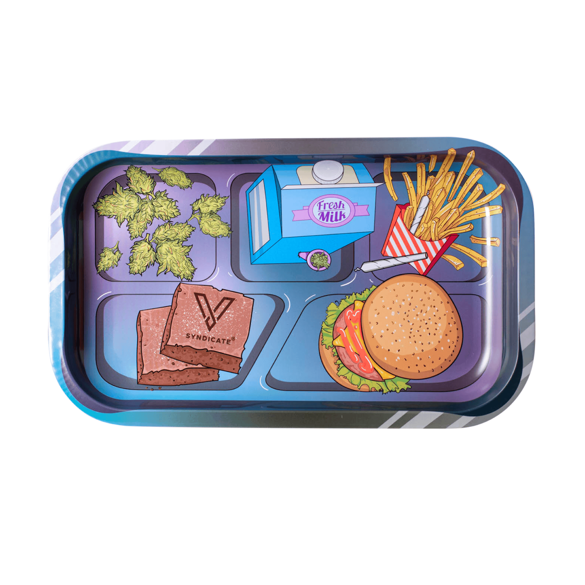 v-syndicate-metal-rollin-tray-munch-time-drehtablett-medium image 5