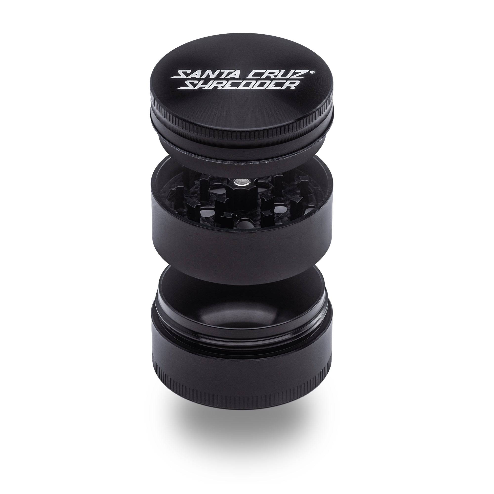 santa-cruz-shredder-aluminium-3-tlg-grinder-medium-rot-glanz image 4