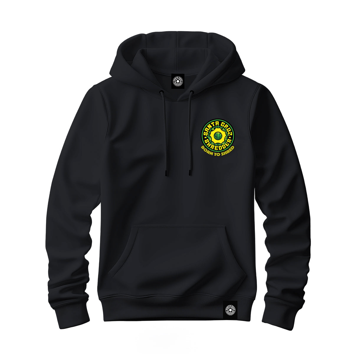 santa-cruz-shredder-signature-series-pinup-hoodie-schwarz-baumwolle image 2