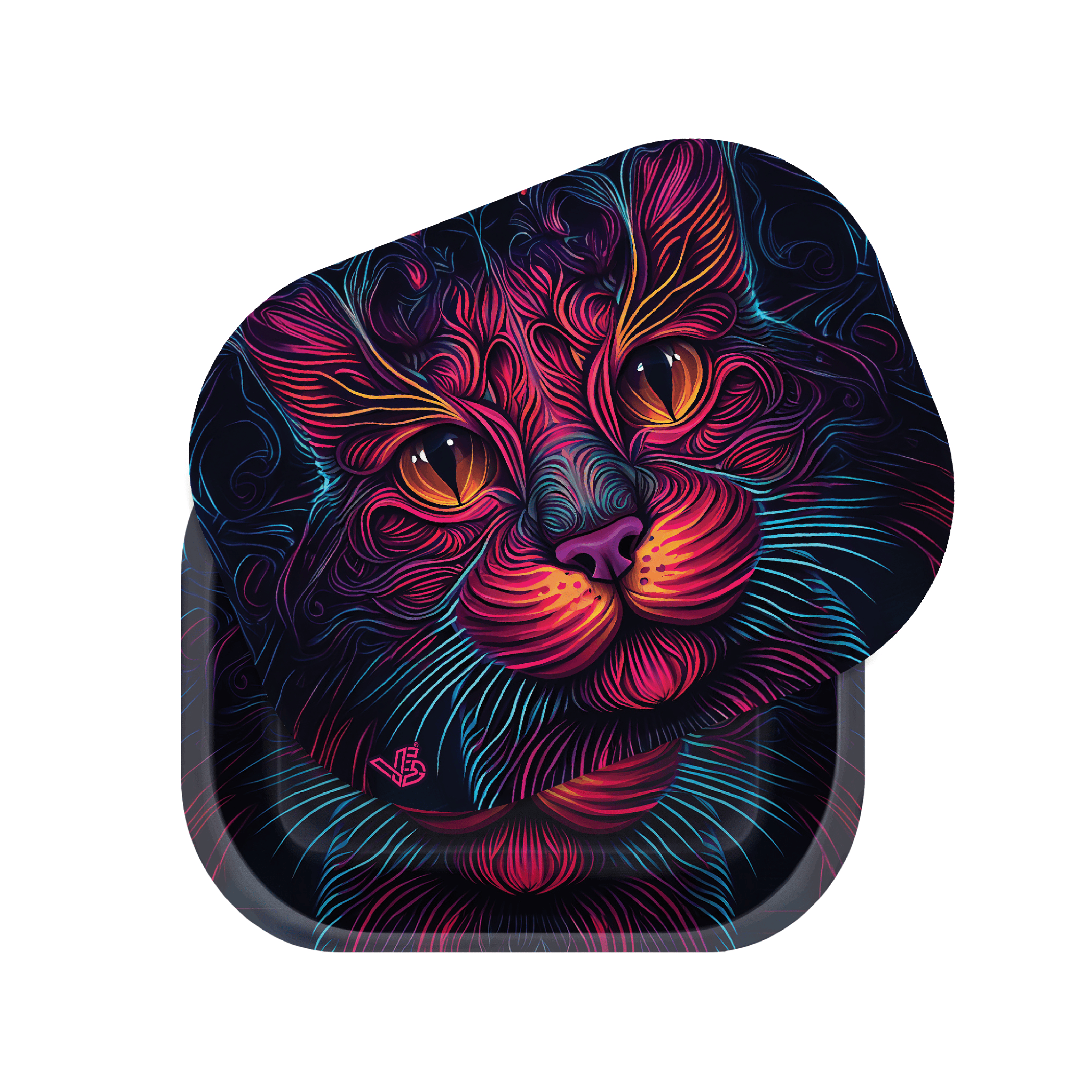 v-syndicate-roll-n-go-cat-prism-3d-drehtablett-small-mit-deckel image 4