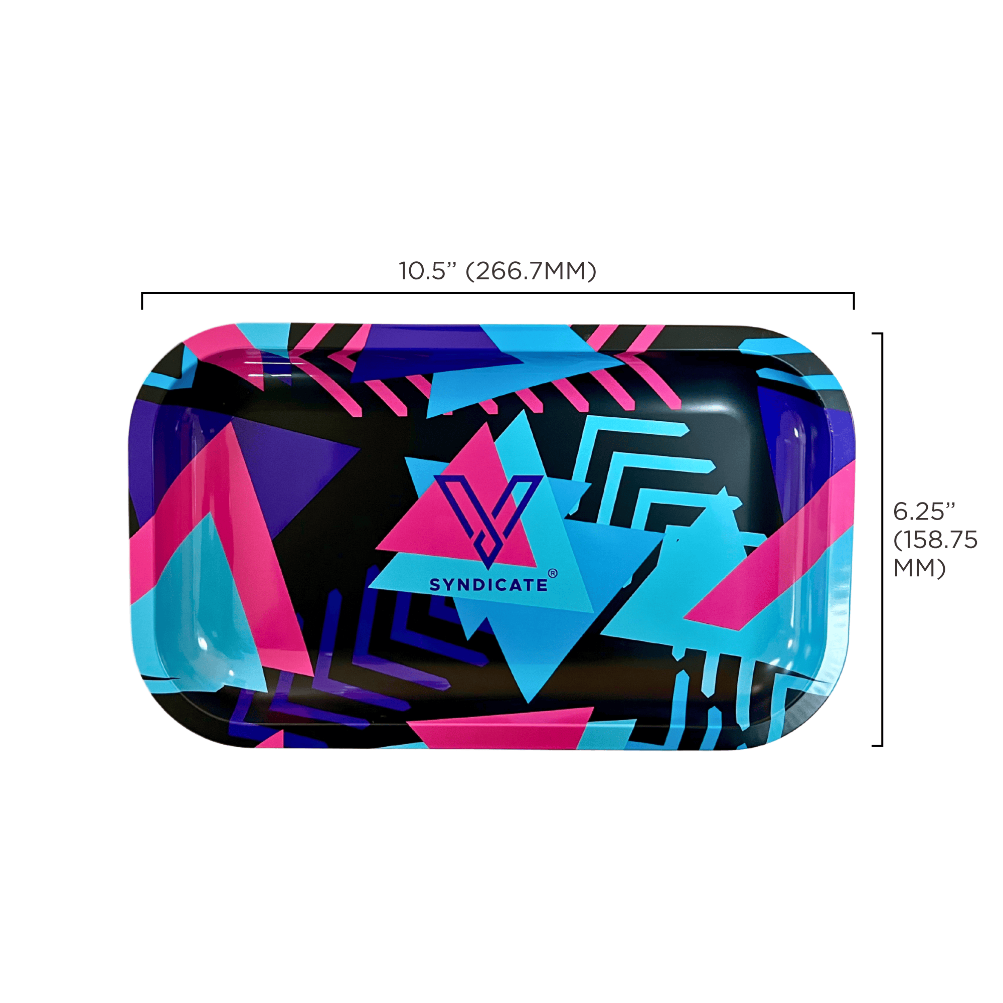 v-syndicate-metal-rollin-tray-retro-drehtablett-small-metall image 5