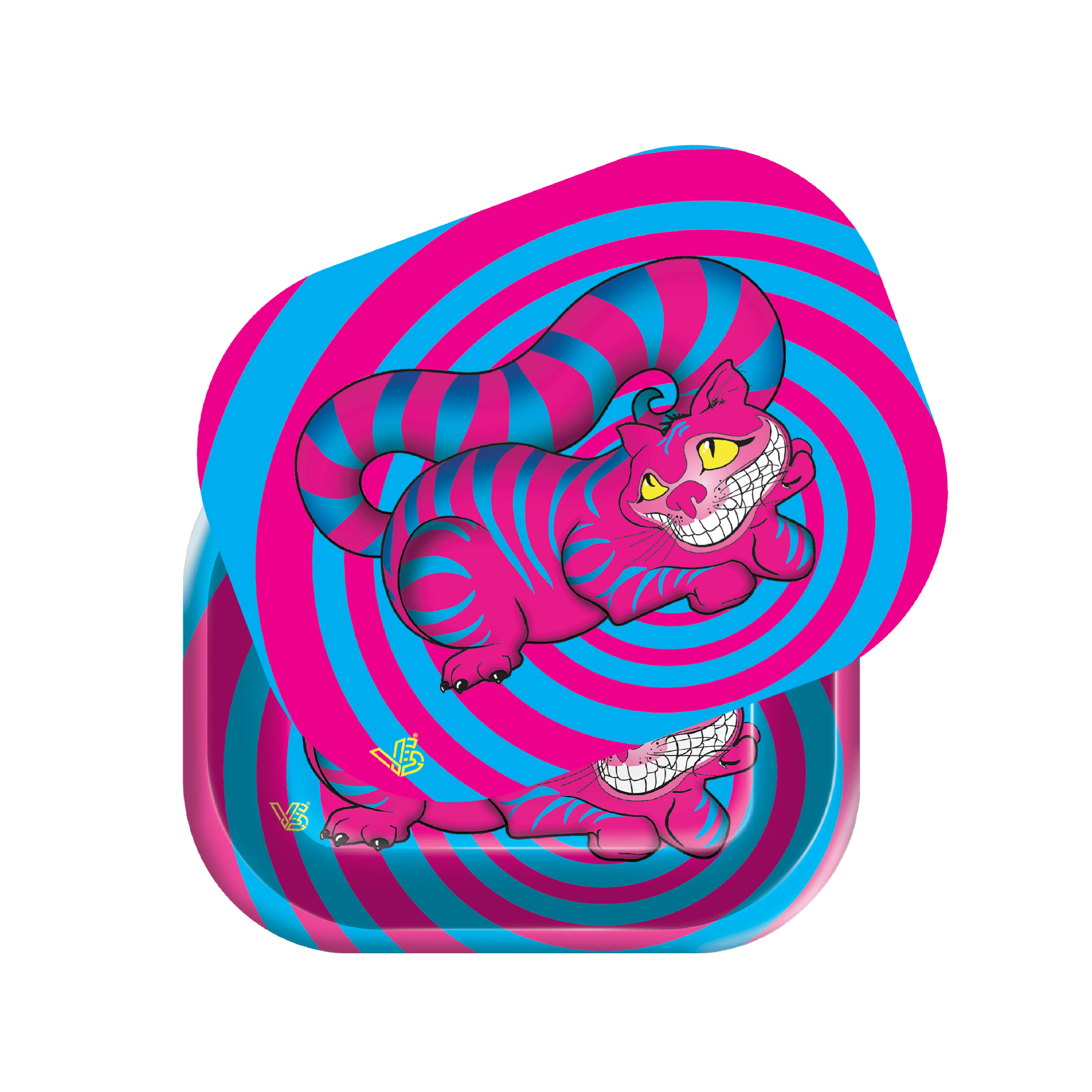 v-syndicate-roll-n-go-seshigher-cat-3d-rolling-tray-mit-magnetdeckel image 4