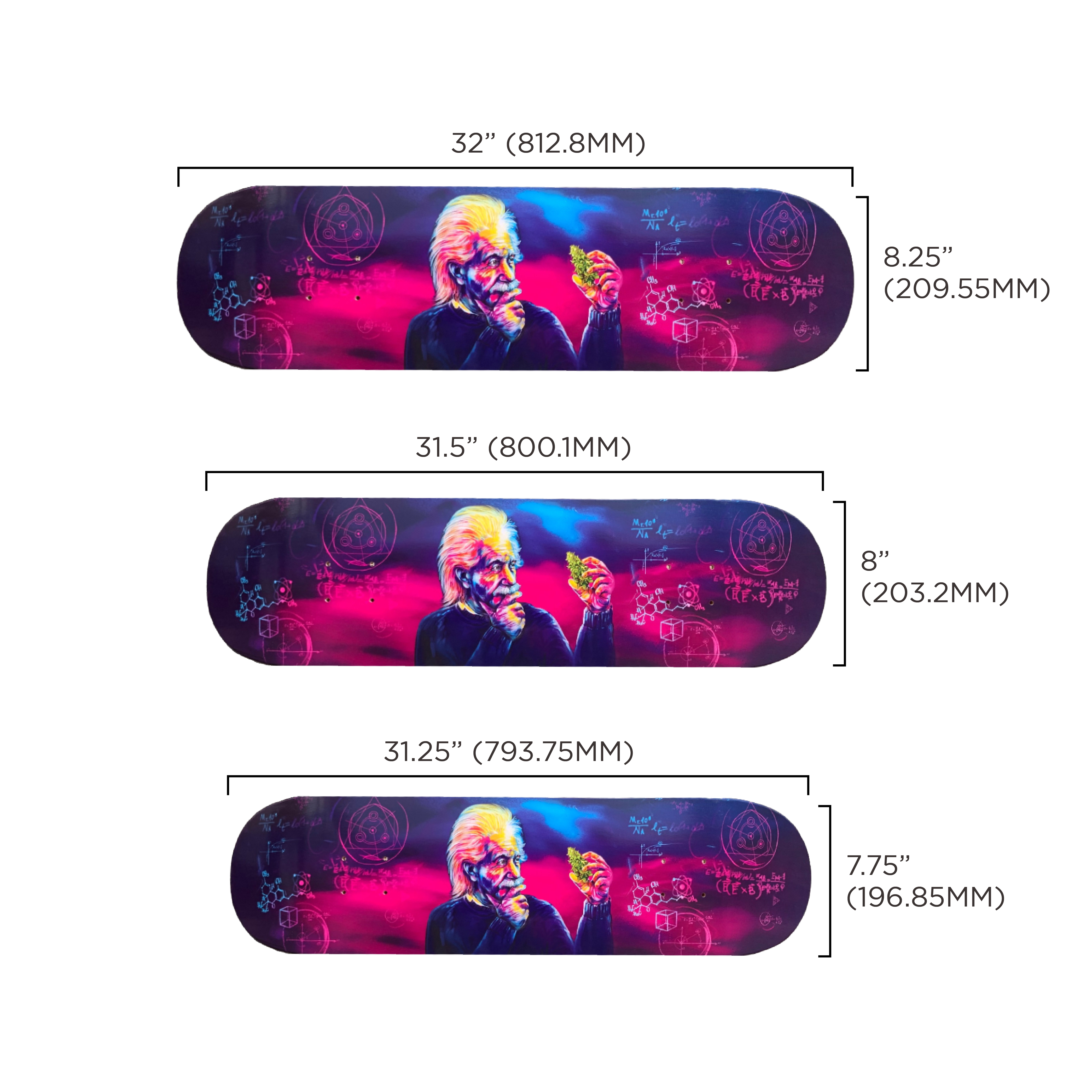 v-syndicate-t-hc2-skateboard-deck-8-25-metall-drehtablett image 5