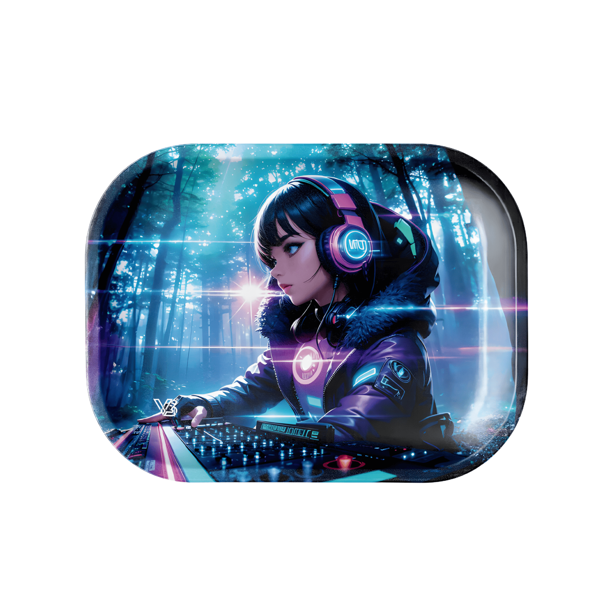 v-syndicate-metal-rollin-tray-hi-tech-no-drehtablett-small image 1