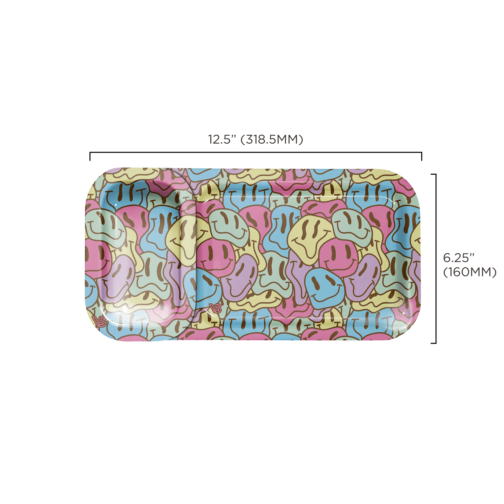 v-syndicate-duotray-smiley-drehtablett-2-in-1-mit-aschenbecher image 3