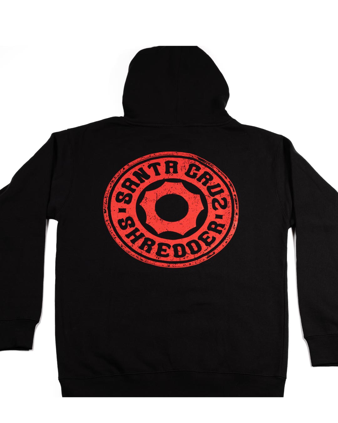 santa-cruz-shredder-signature-cog-hoodie-l-schwarz-rotes-logo image 2