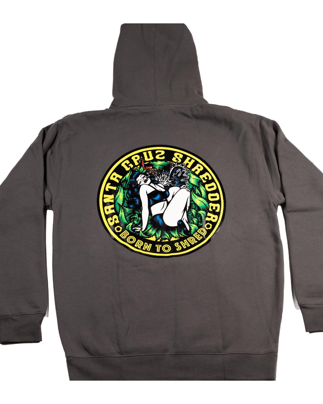 santa-cruz-shredder-signature-series-pinup-hoodie-schwarz-baumwolle image 5