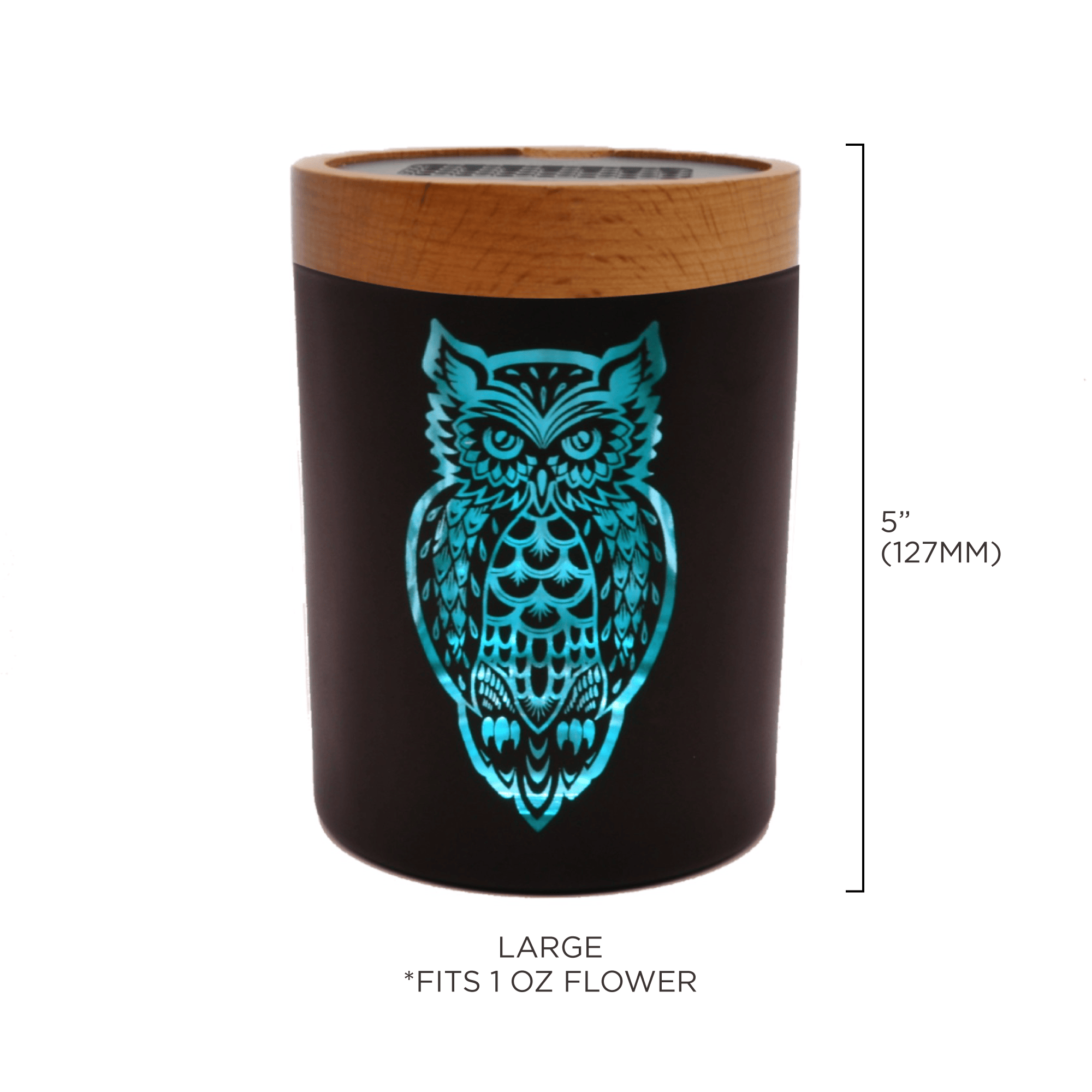 v-syndicate-solestash-owllusion-turquoise-grinderbox-small-luftdicht image 6