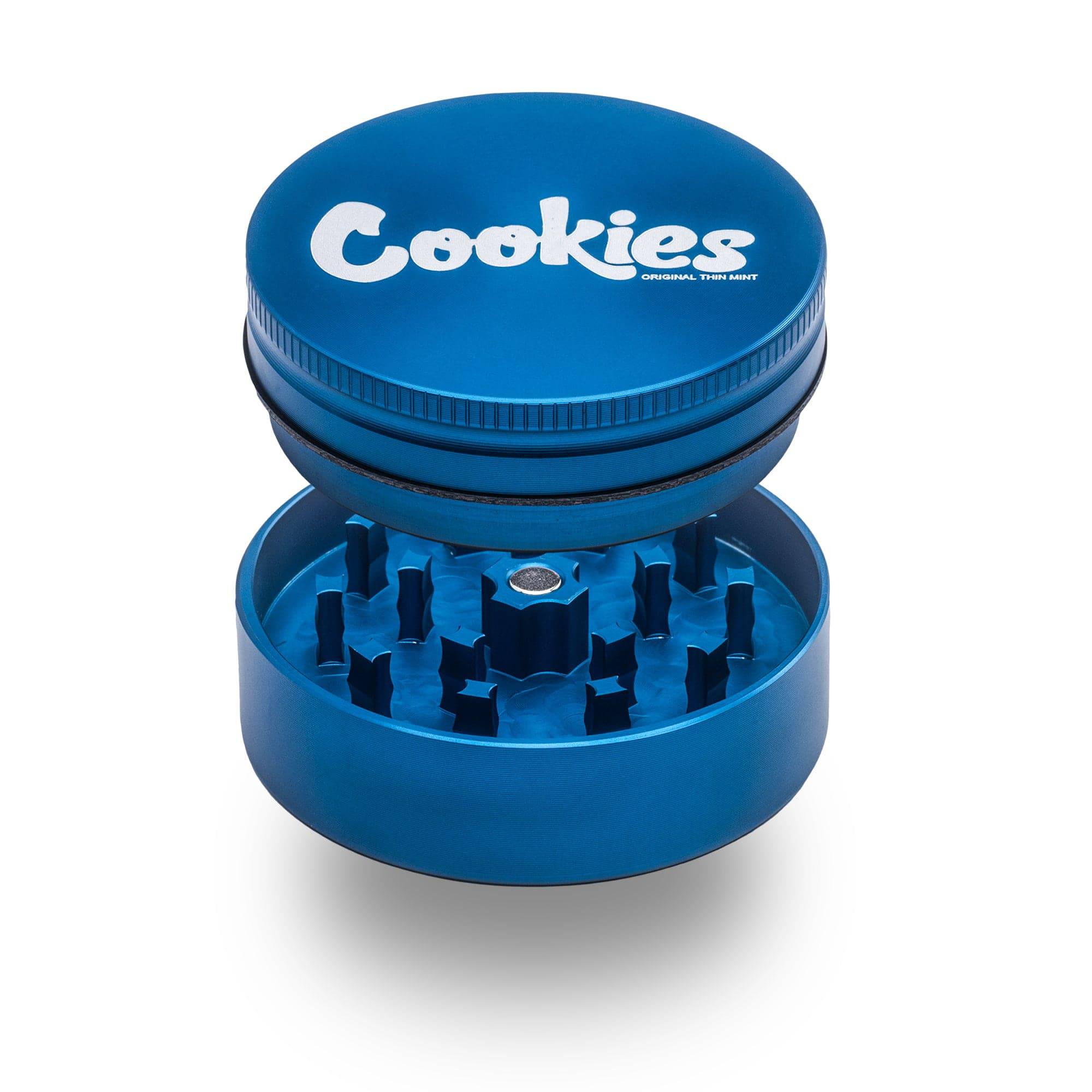 santa-cruz-shredder-signature-cookies-grinder-blau-2-teilig-aluminium image 1