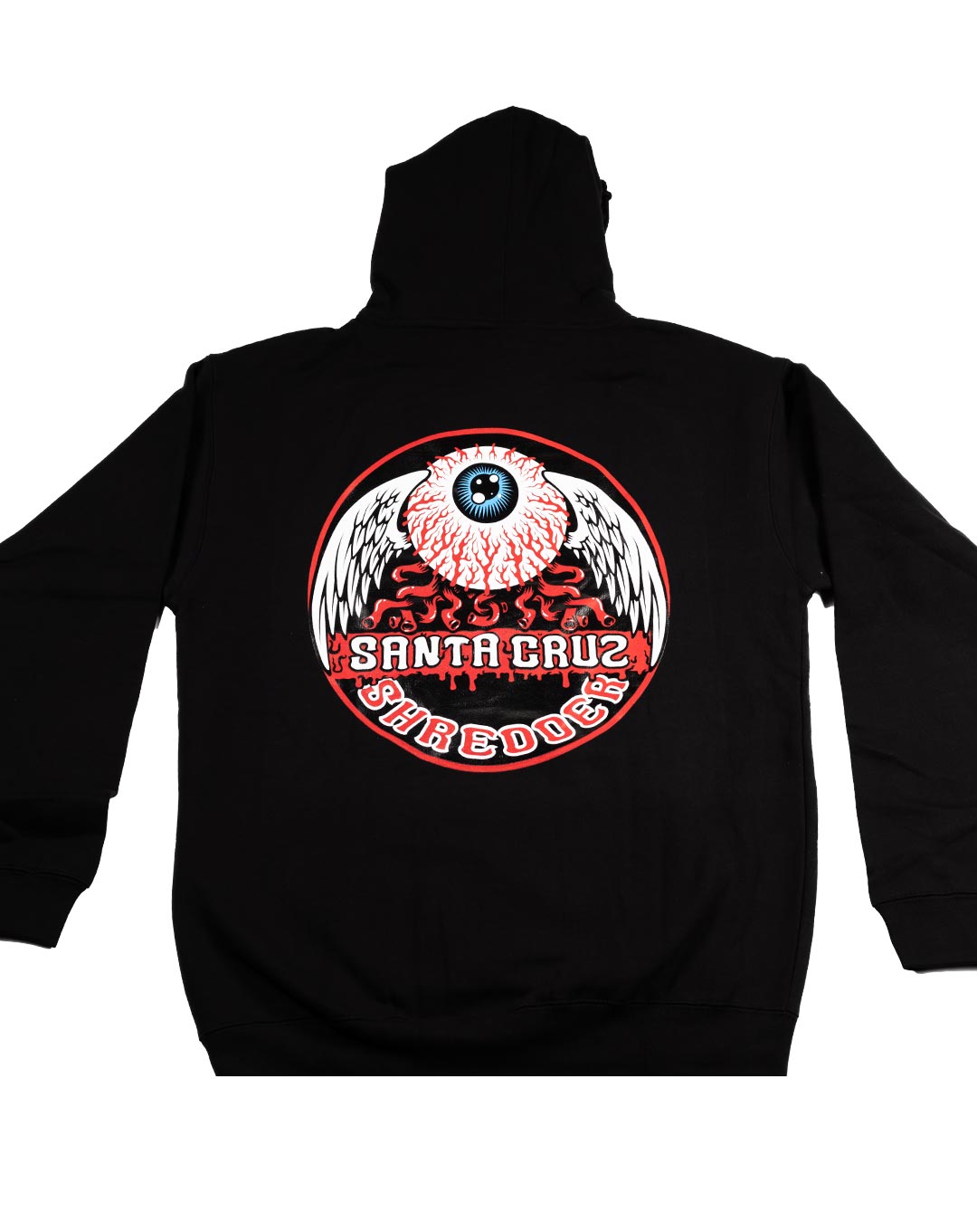 santa-cruz-shredder-flying-eyeball-hoodie-gr-e-m-baumwolle image 2