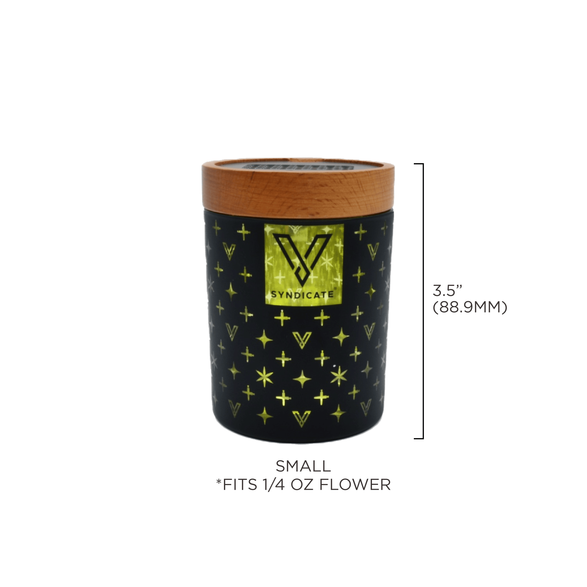 v-syndicate-solestash-high-end-yellow-grinder-dose-small-luftdicht image 4
